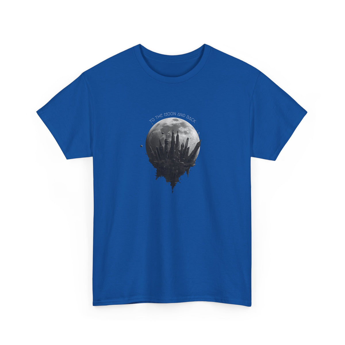 To the Moon and Back- Unisex Heavy Cotton Tee