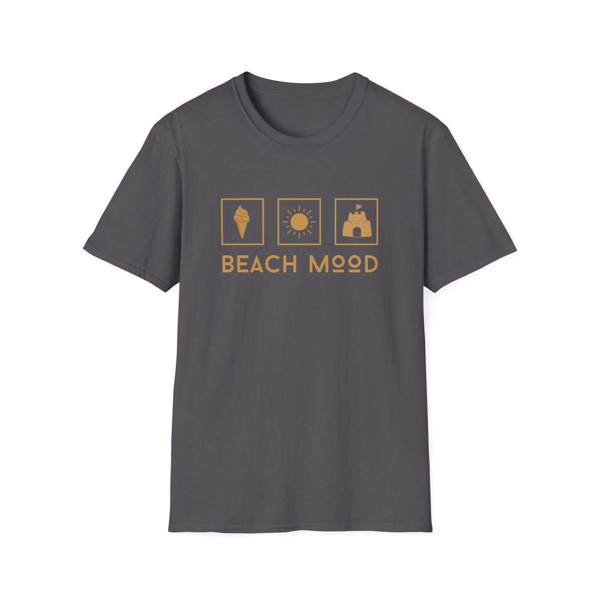 Beach Mood (sand) - Statement graphic - Unisex Softstyle T-Shirt