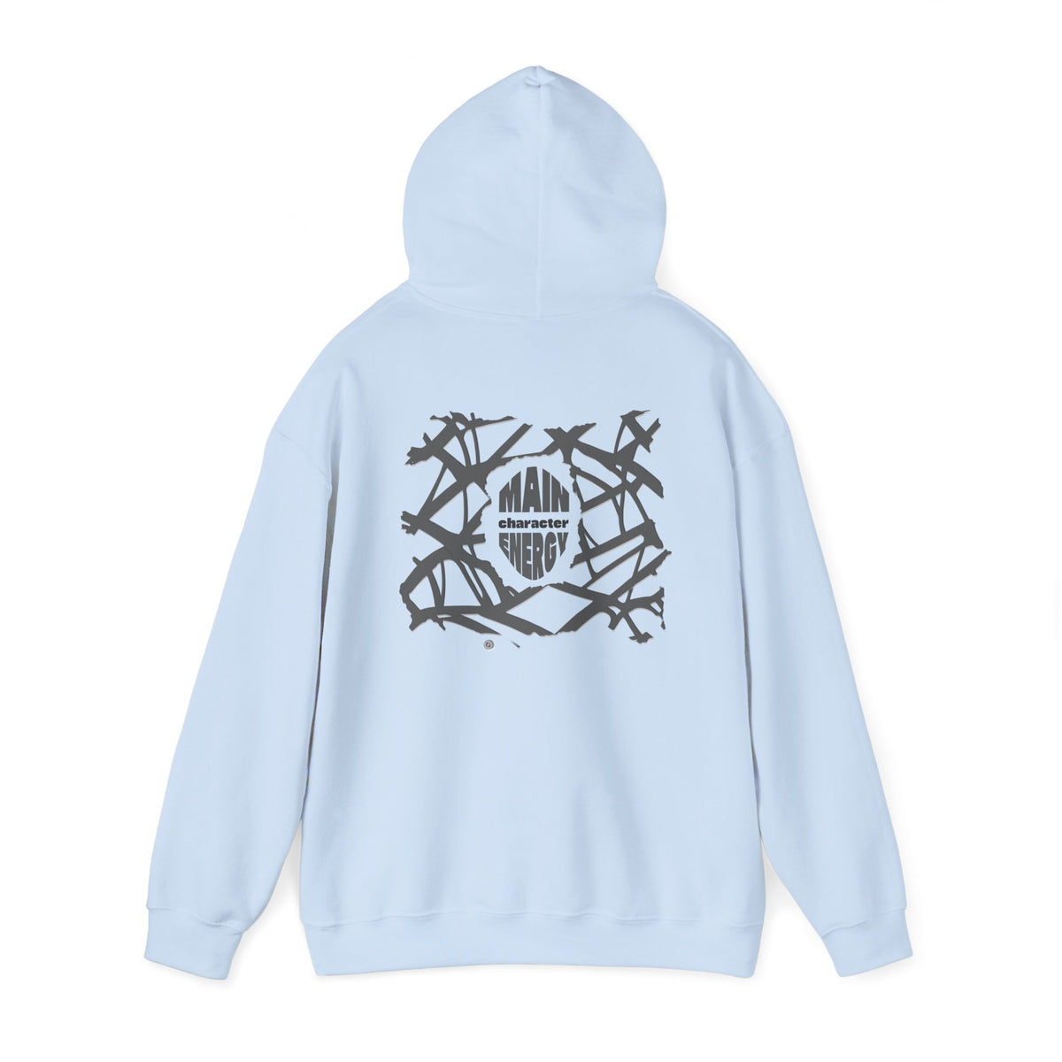 Main Character Energy (printed on back) - Modern Vibes - Unisex Heavy Blend™ Hooded Sweatshirt