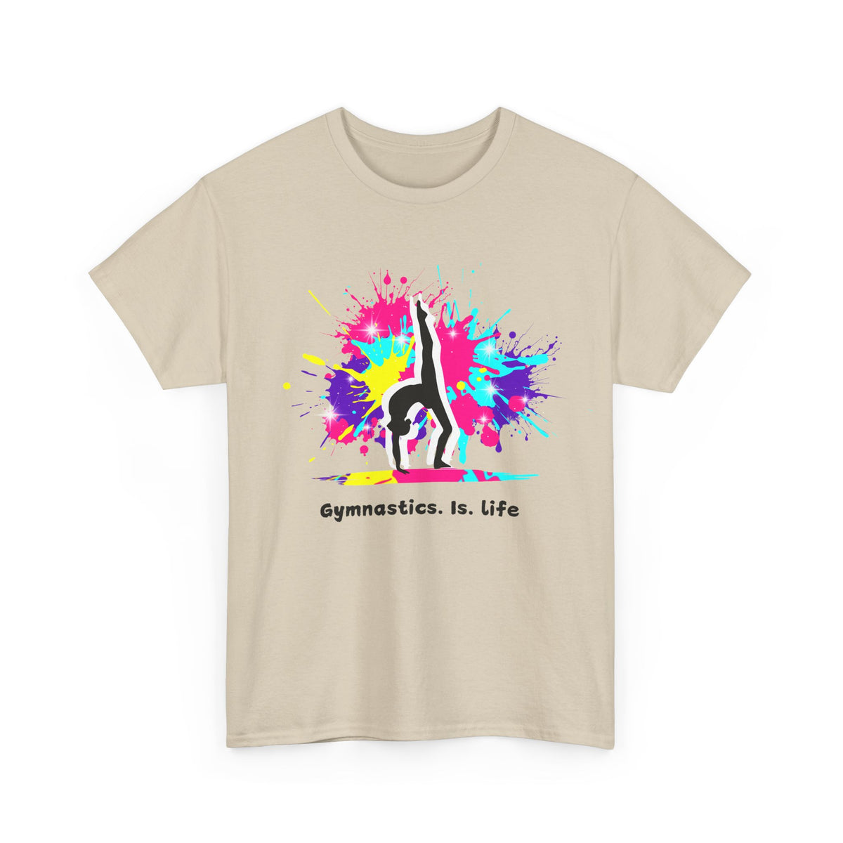 Gymnastics. Is. Life  - Unisex Heavy Cotton Tee
