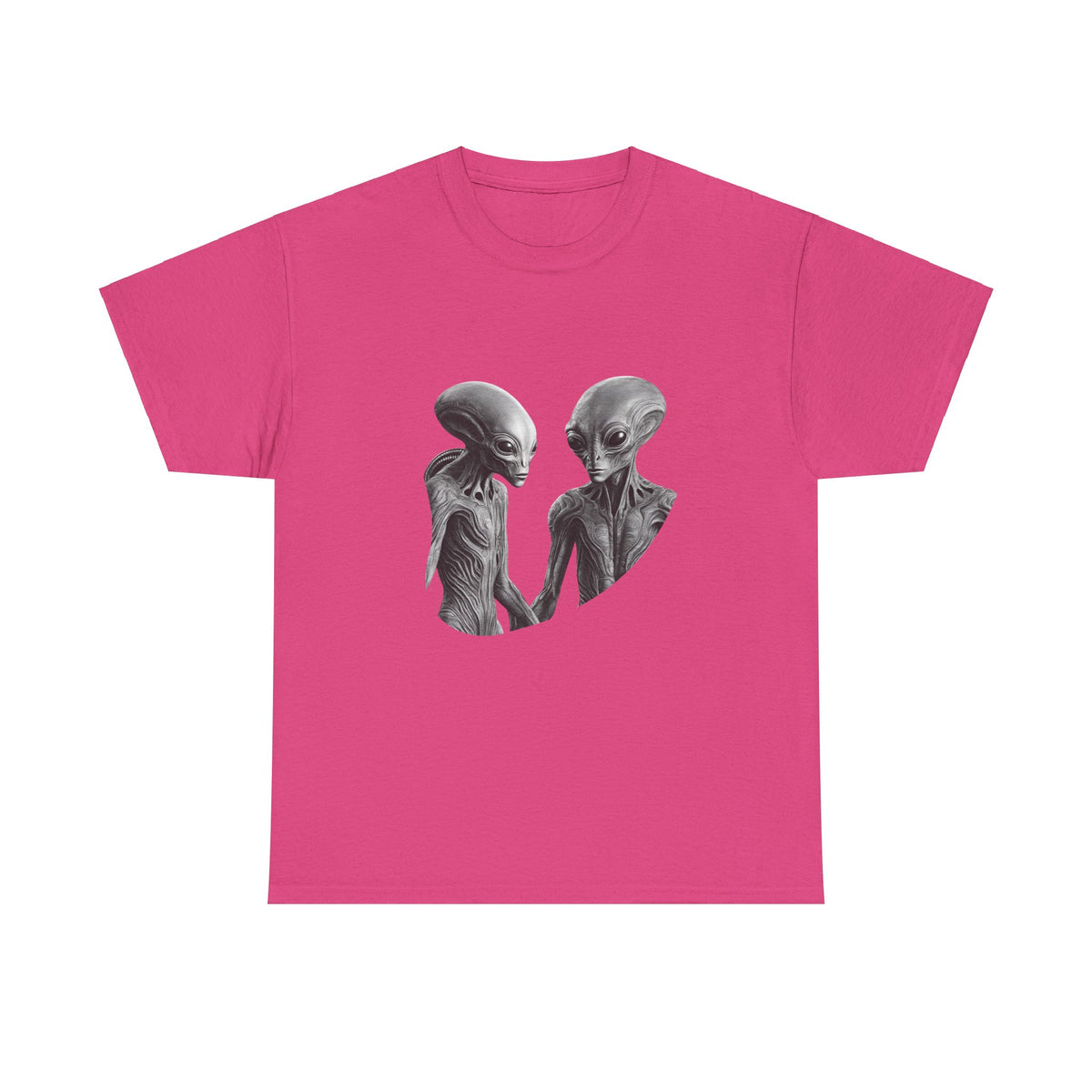 Aliens - Statement Graphic - Unisex Heavy Cotton Tee