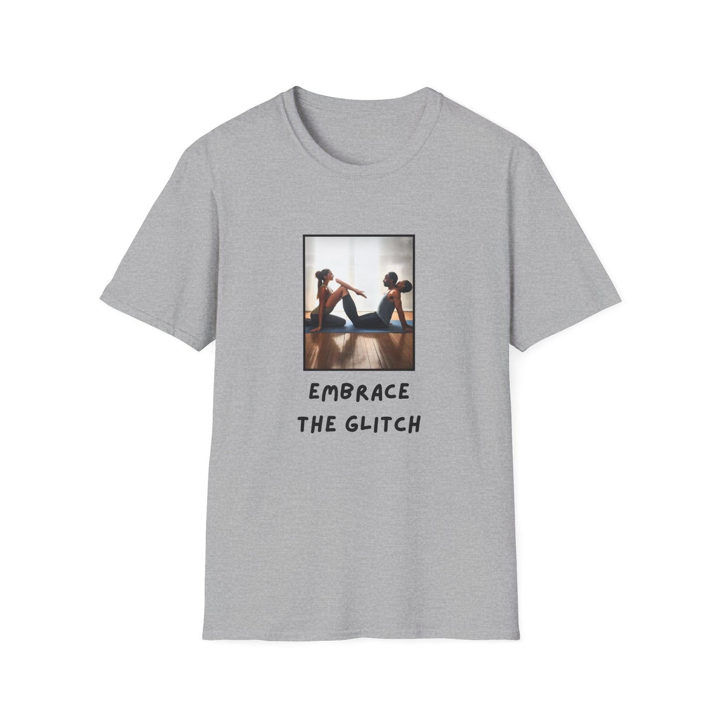GenAI: Embrace the Glitch - Funny - Unisex Softstyle T-Shirt