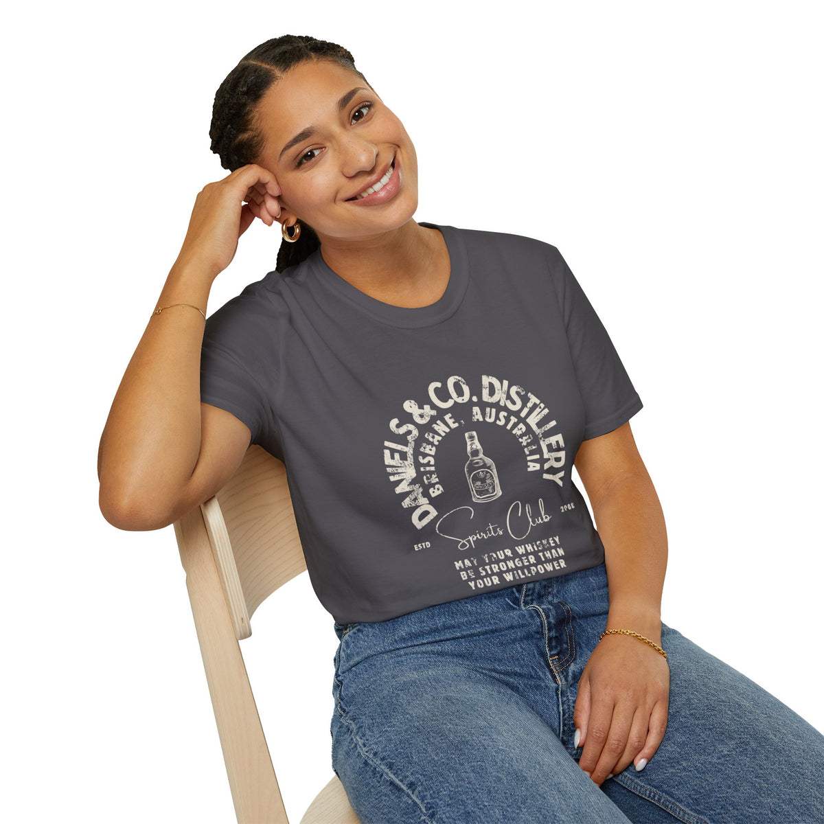 Daniels Whiskey - Unisex Softstyle T-Shirt