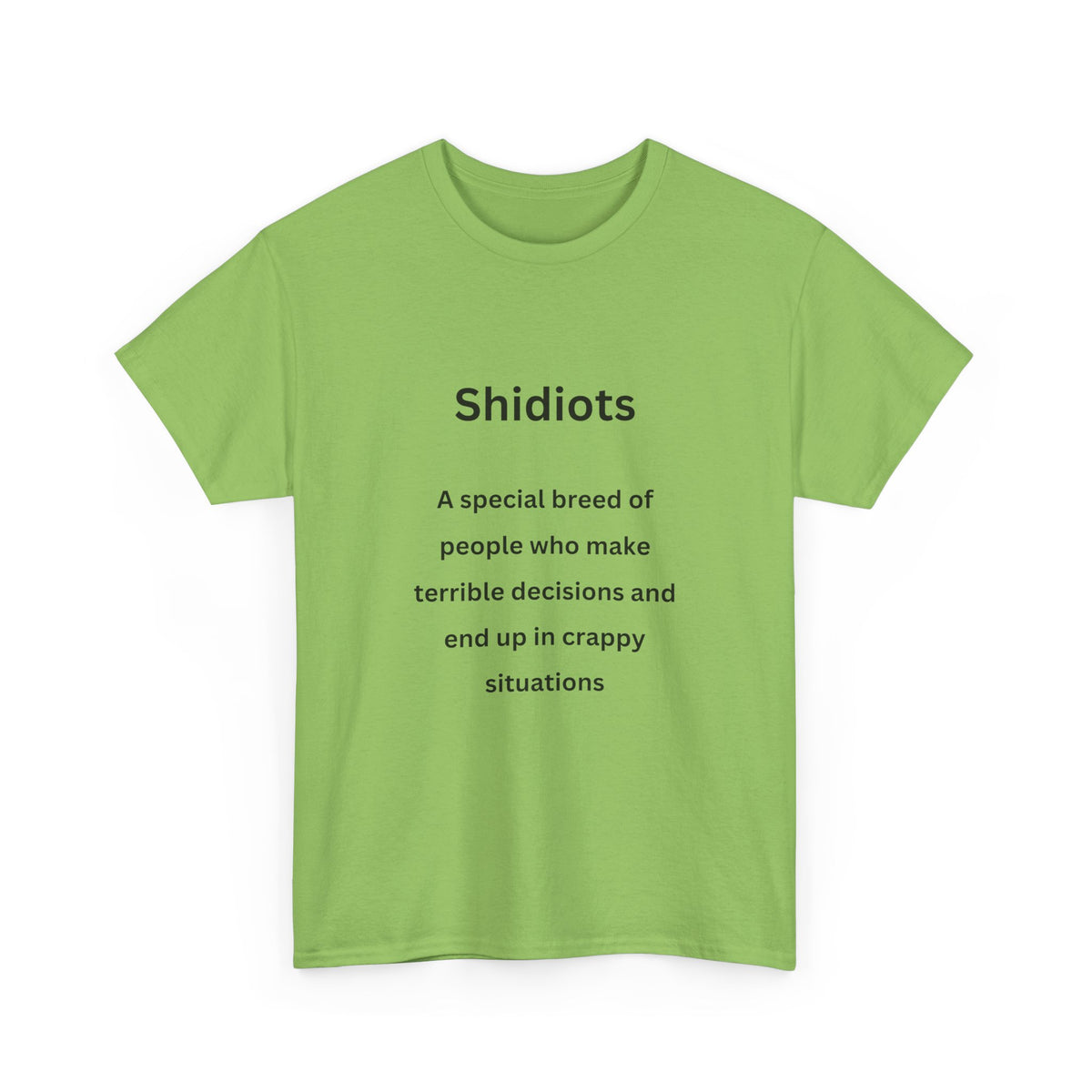 Shidiots - Urban Words - Unisex Heavy Cotton Tee