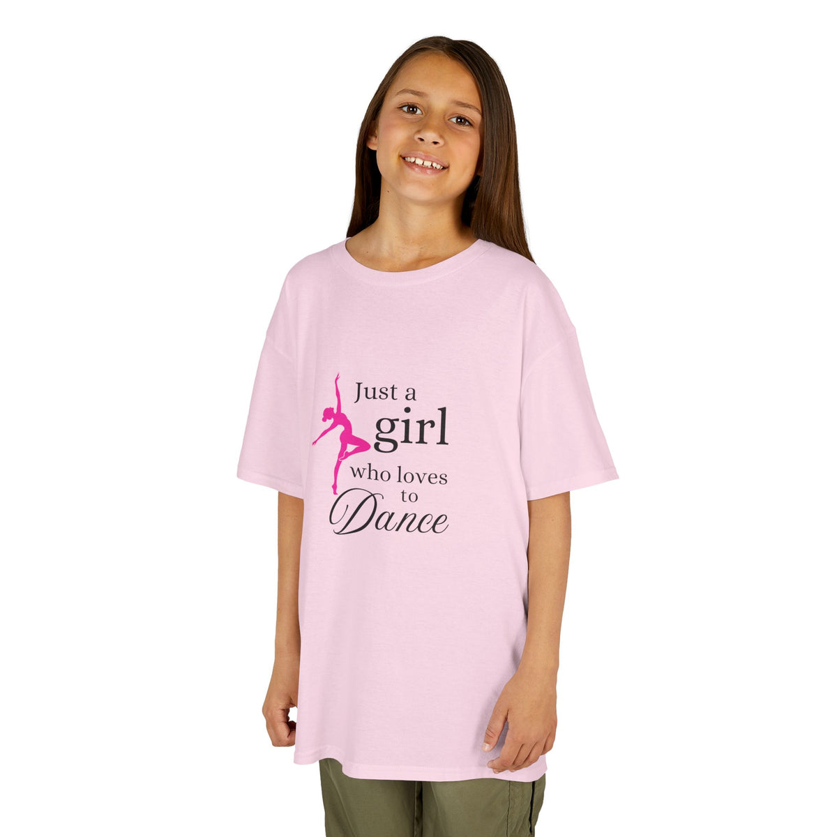 Just a girl who loves to dance - Youth / Kids Heavy Cotton™ Tee