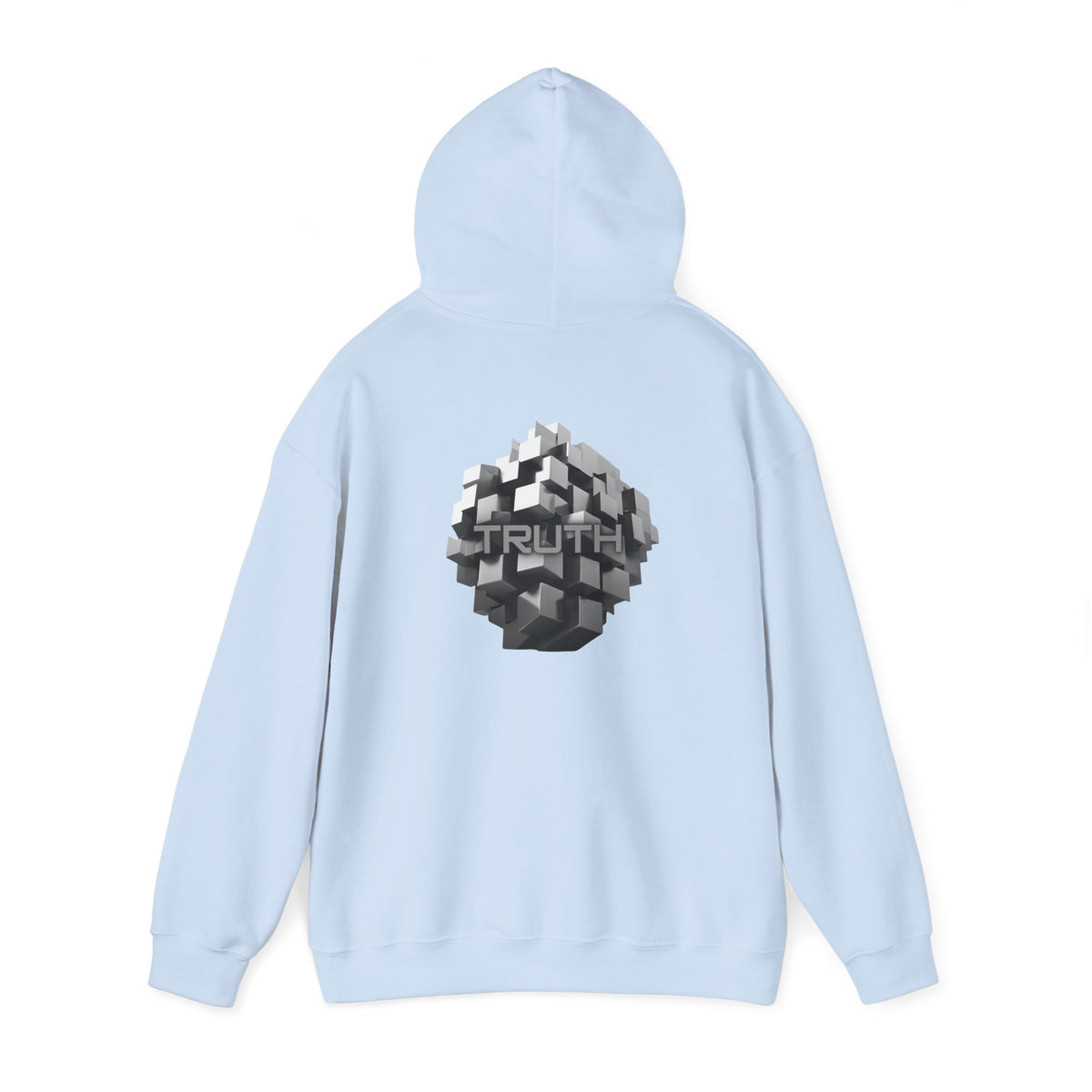 Truth (printed on back) - Statement Graphic - Unisex Heavy Blend™ Hooded Sweatshirt