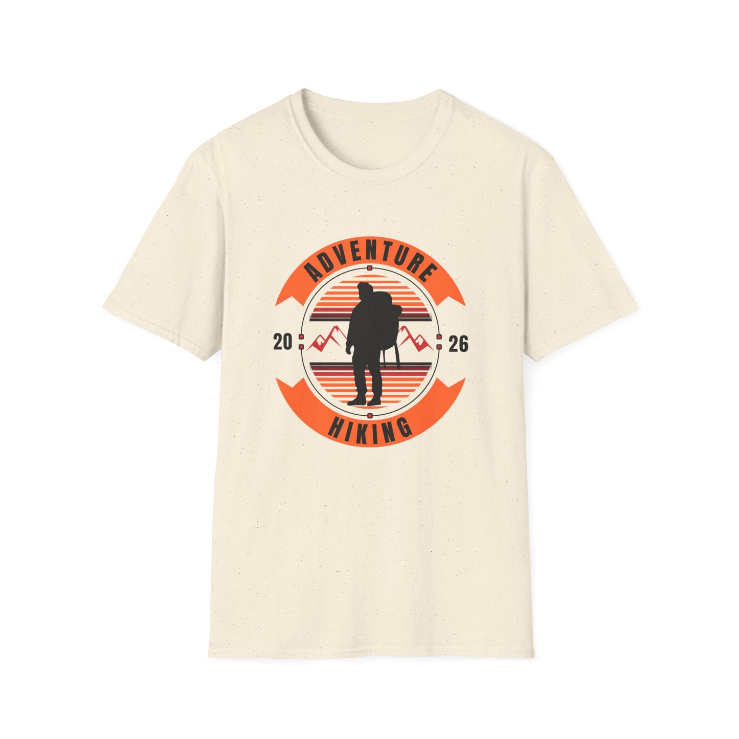 Adventure Hiking - Statement graphic - Unisex Softstyle T-Shirt