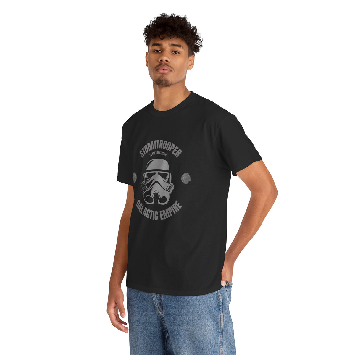 Storm Trooper Galactic Empire (Star Wars) - Modern Vibes -  Unisex Heavy Cotton Tee