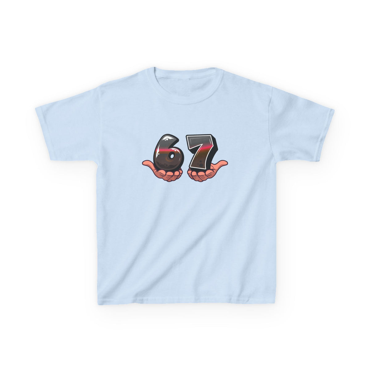6-7 (black) - Youth / Kids Heavy Cotton™ Tee