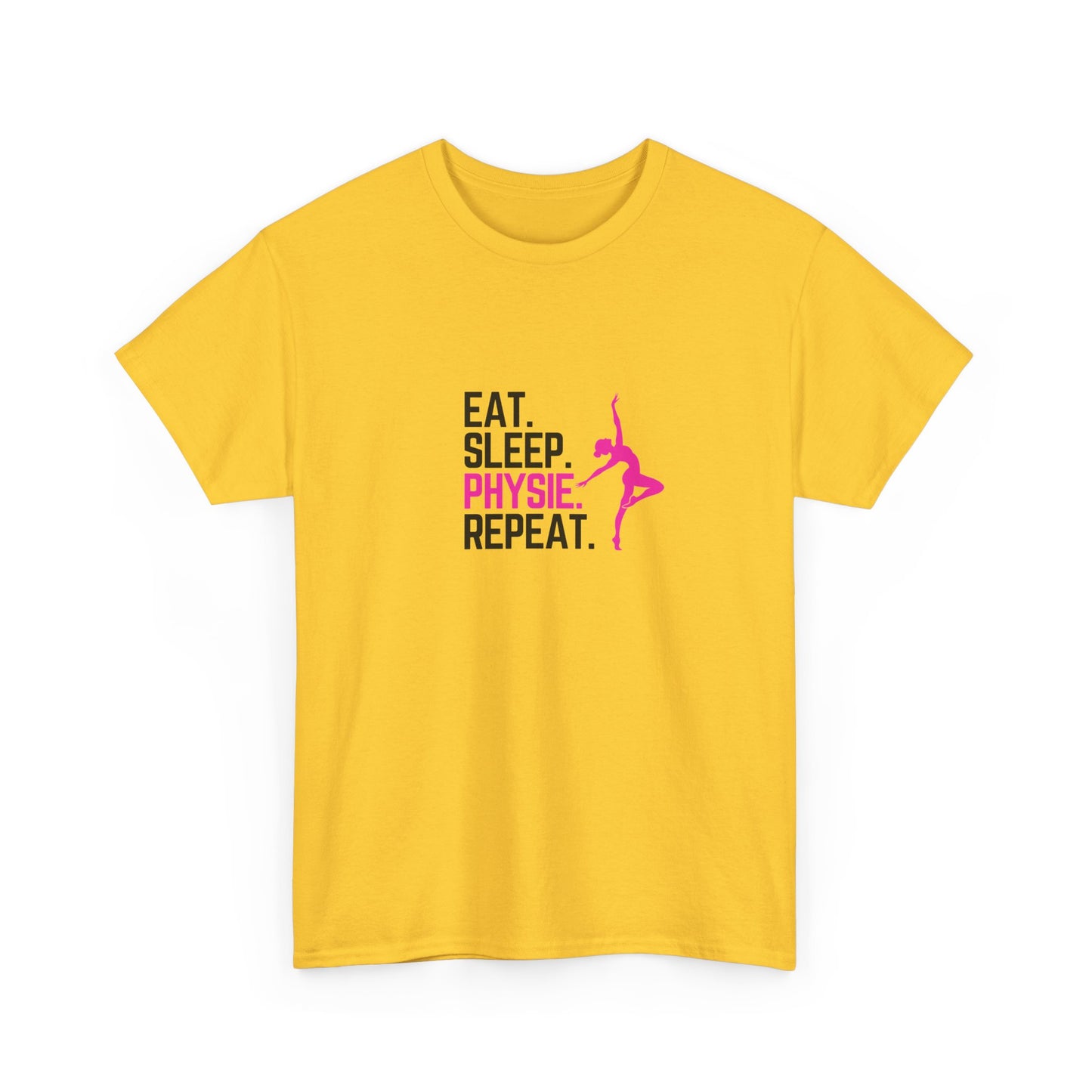 Eat Sleep Physie Repeat - Unisex Heavy Cotton Tee
