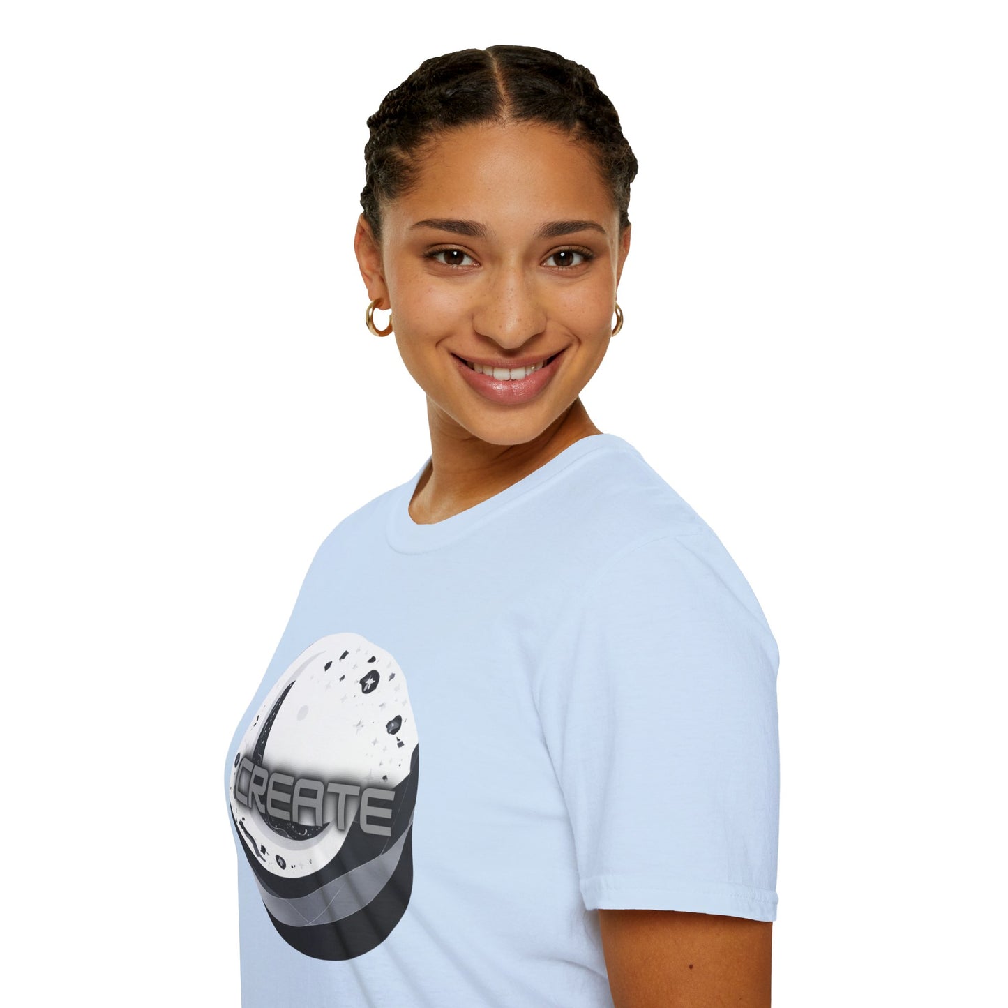 Create - Statement Graphic - Unisex Softstyle T-Shirt