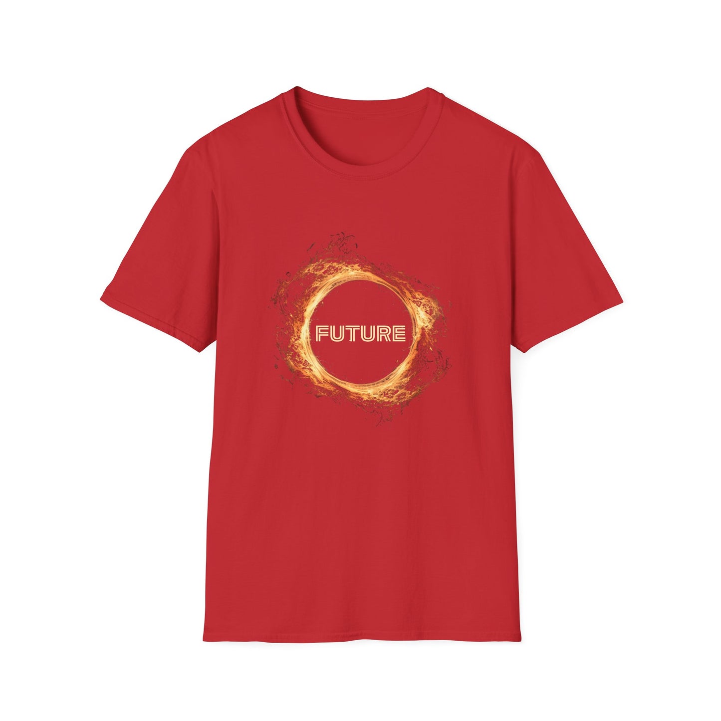 Future (flame) - Unisex Softstyle T-Shirt