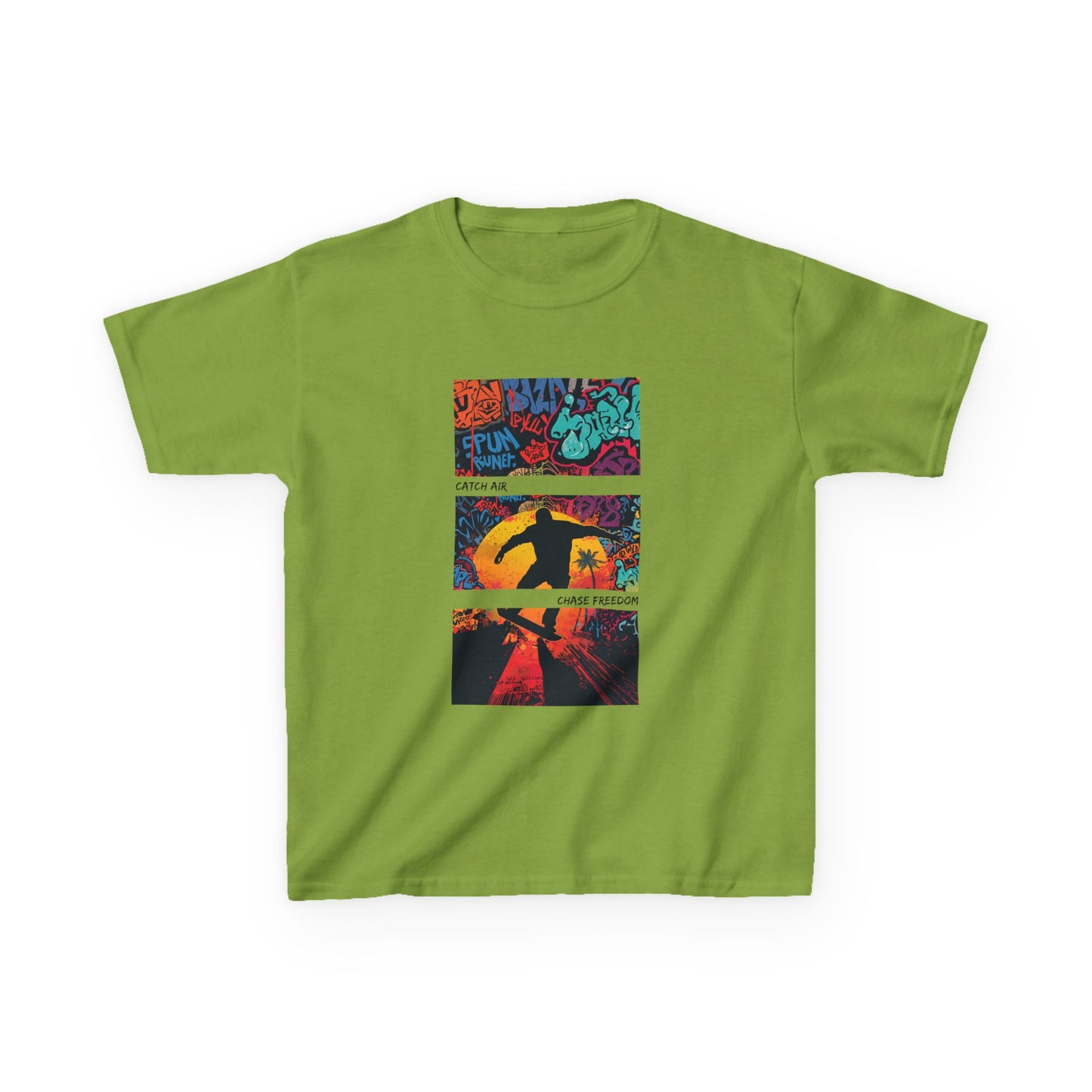 Catch Air, Chase Freedom - Youth / Kids Heavy Cotton™ Tee