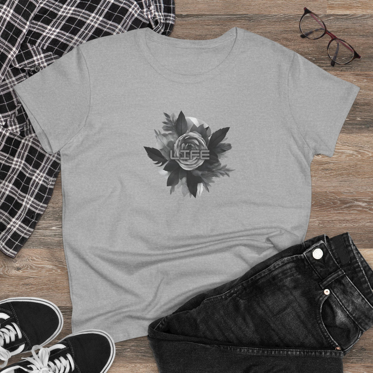 Life - Women's Midweight Cotton Tee