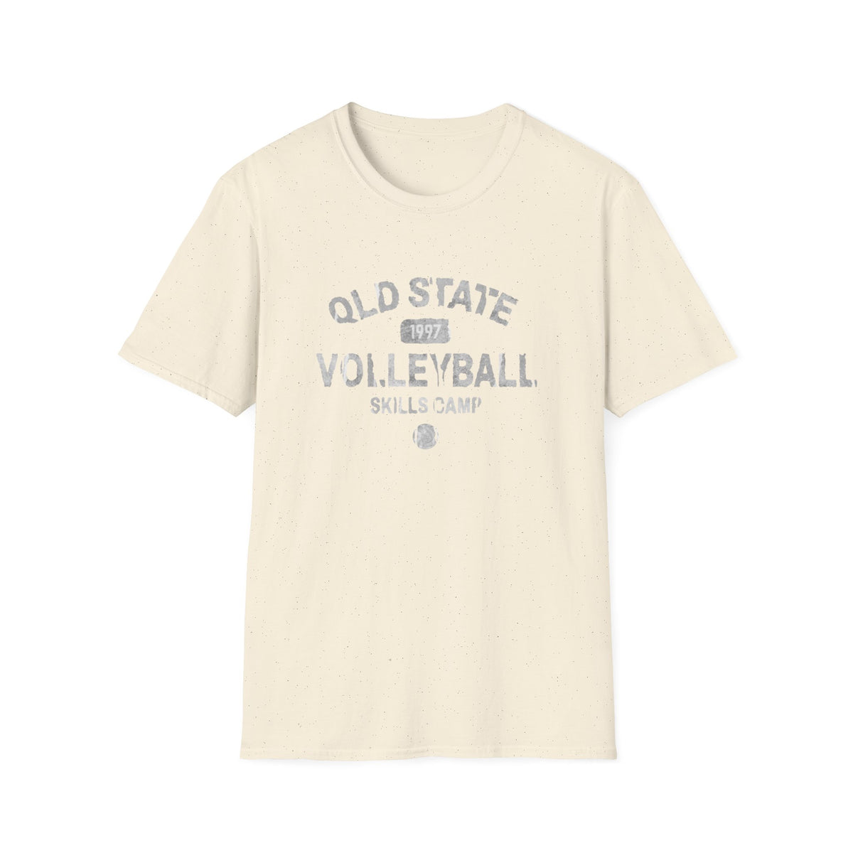 State Volleyball (vintage) - Unisex Softstyle T-Shirt