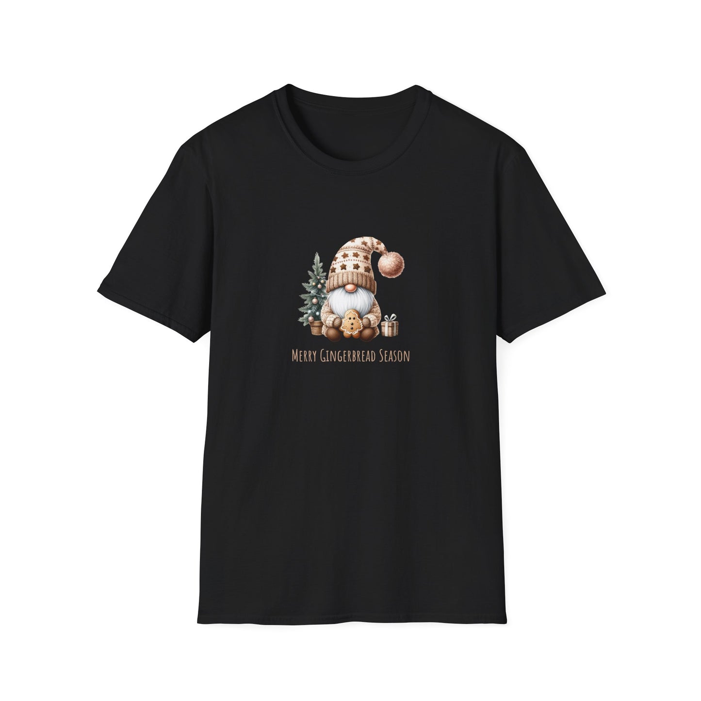 Merry Gingerbread Season - Unisex Softstyle T-Shirt