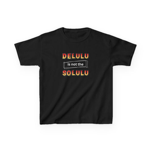 Delulu is not the Solulu - Youth / Kids Heavy Cotton™ Tee
