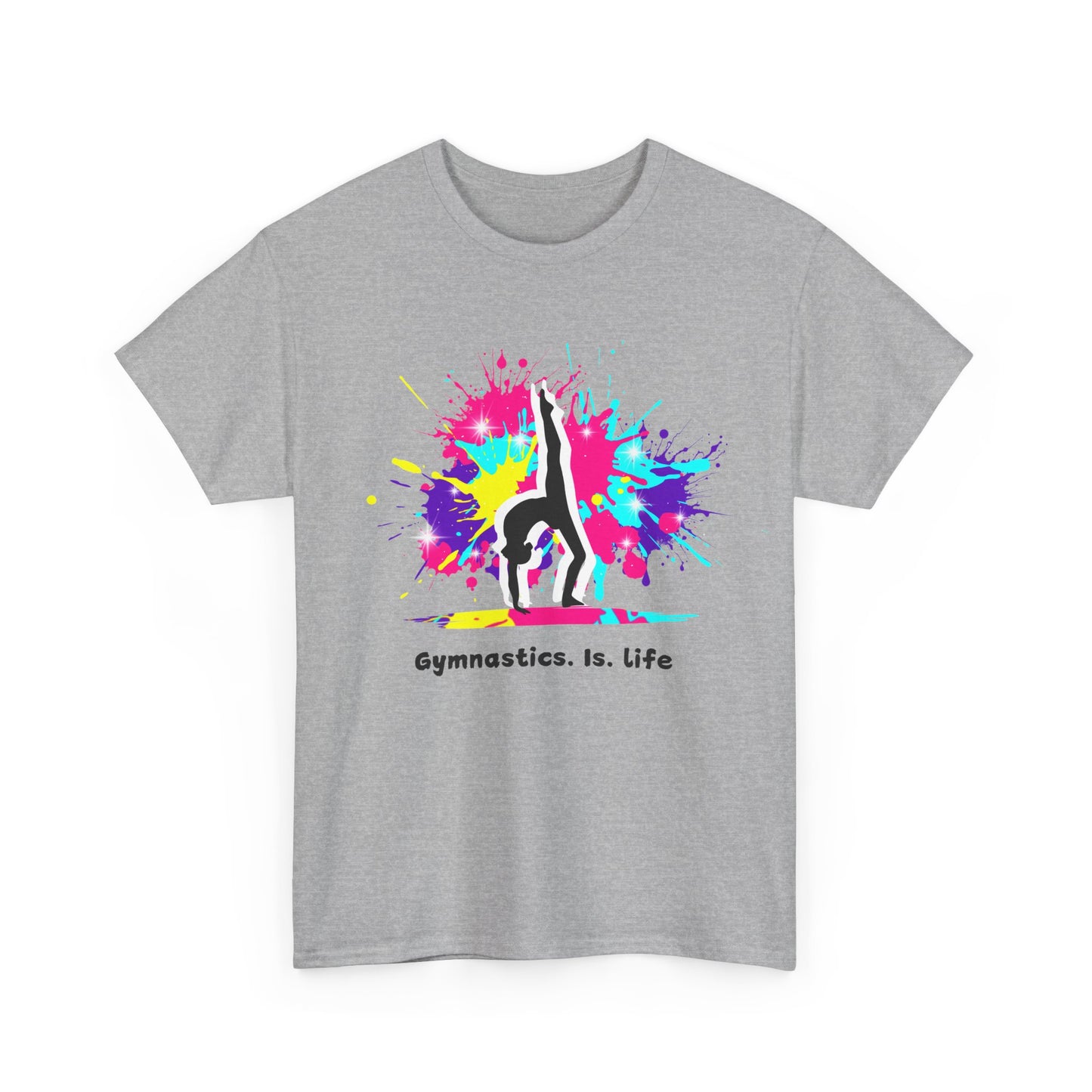 Gymnastics. Is. Life  - Unisex Heavy Cotton Tee