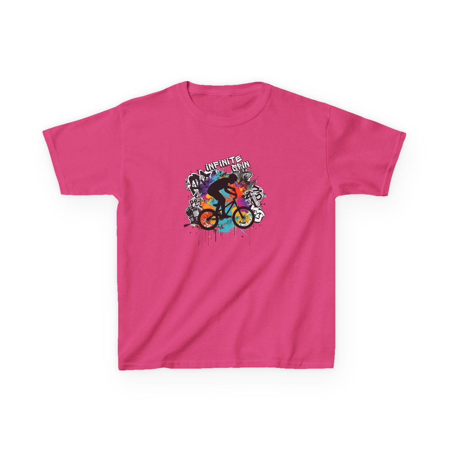Infinite Spin (bike) - Youth / Kids Heavy Cotton™ Tee