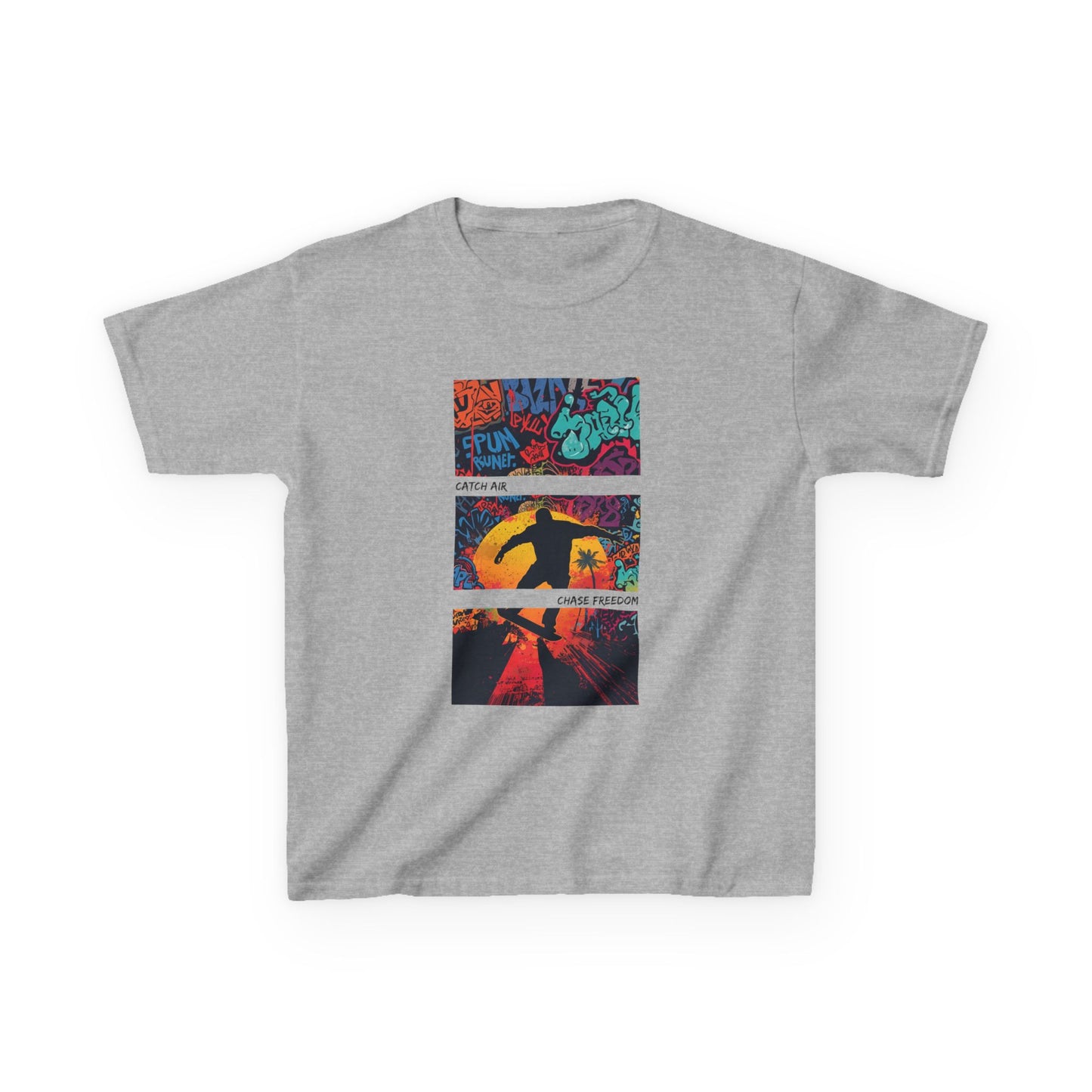 Catch Air, Chase Freedom - Youth / Kids Heavy Cotton™ Tee