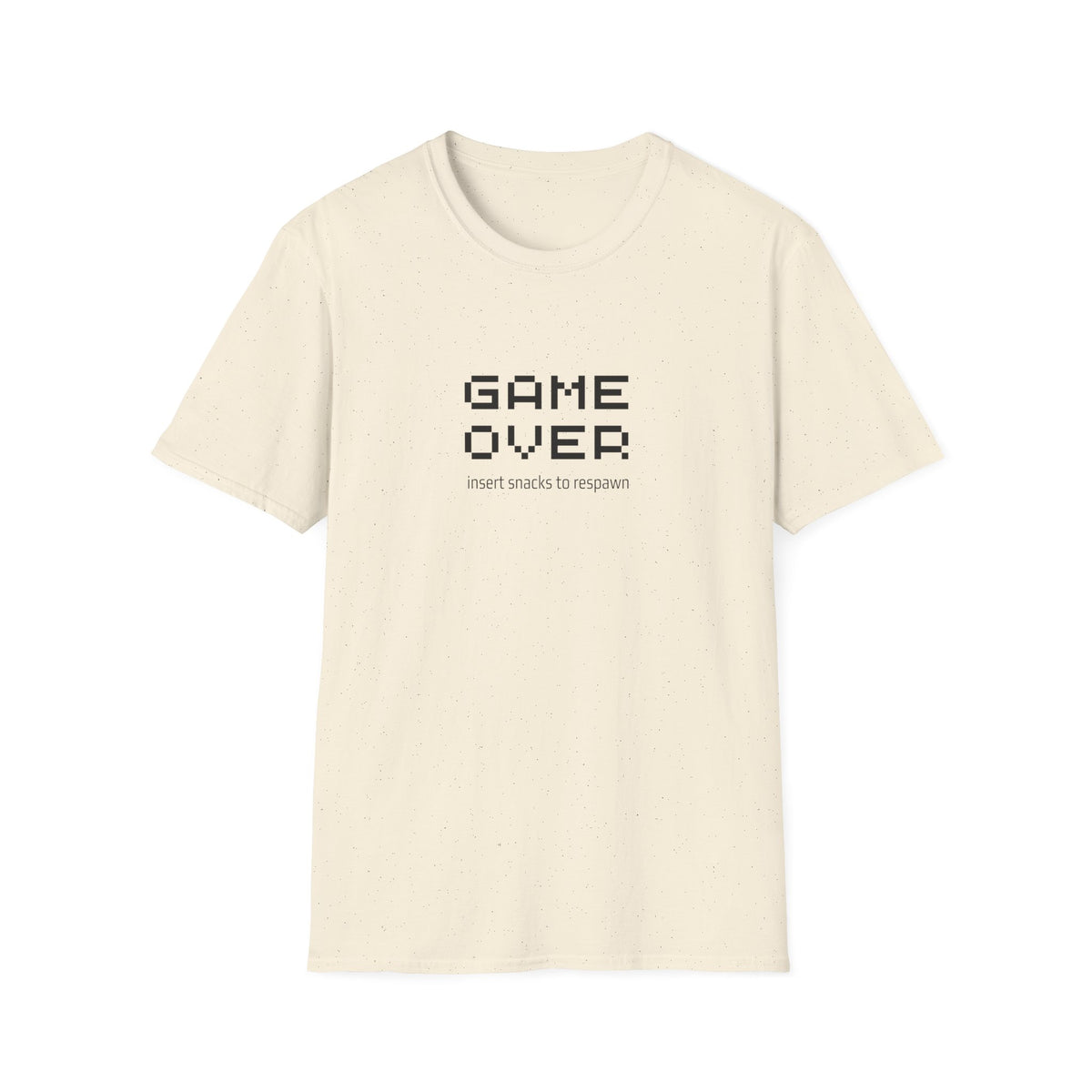 Game Over: Insert Snacks to respawn - Unisex Softstyle T-Shirt