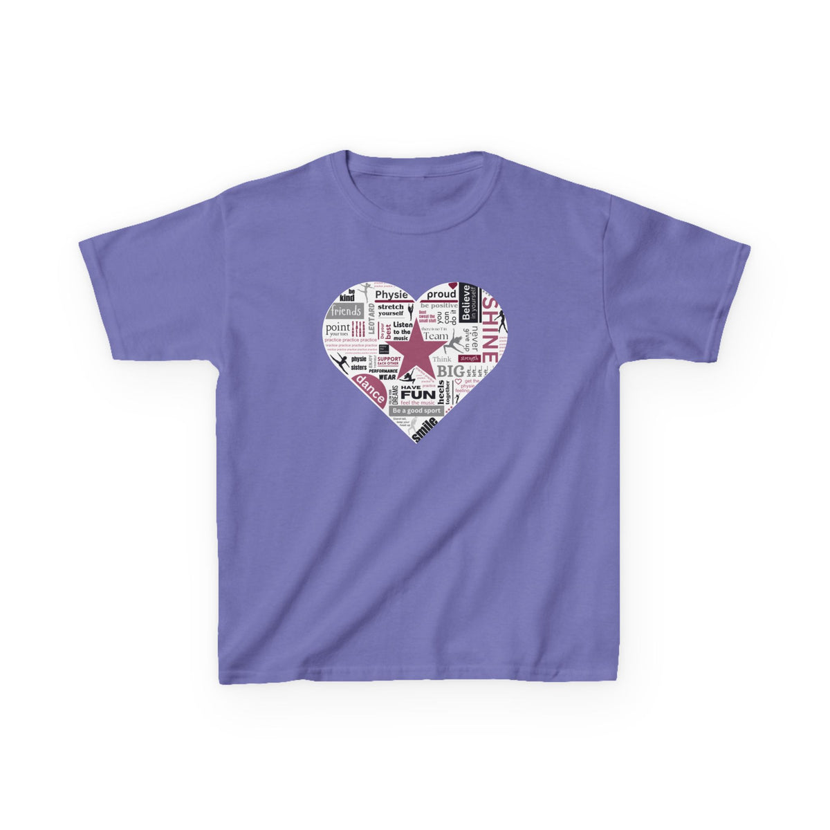 Physie Inspiration Heart - Youth / Kids Heavy Cotton™ Tee