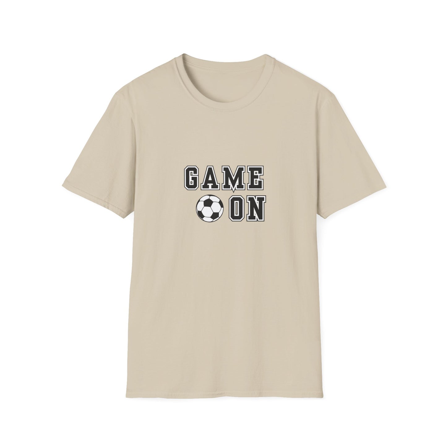 Game on (soccer) - Unisex Softstyle T-Shirt