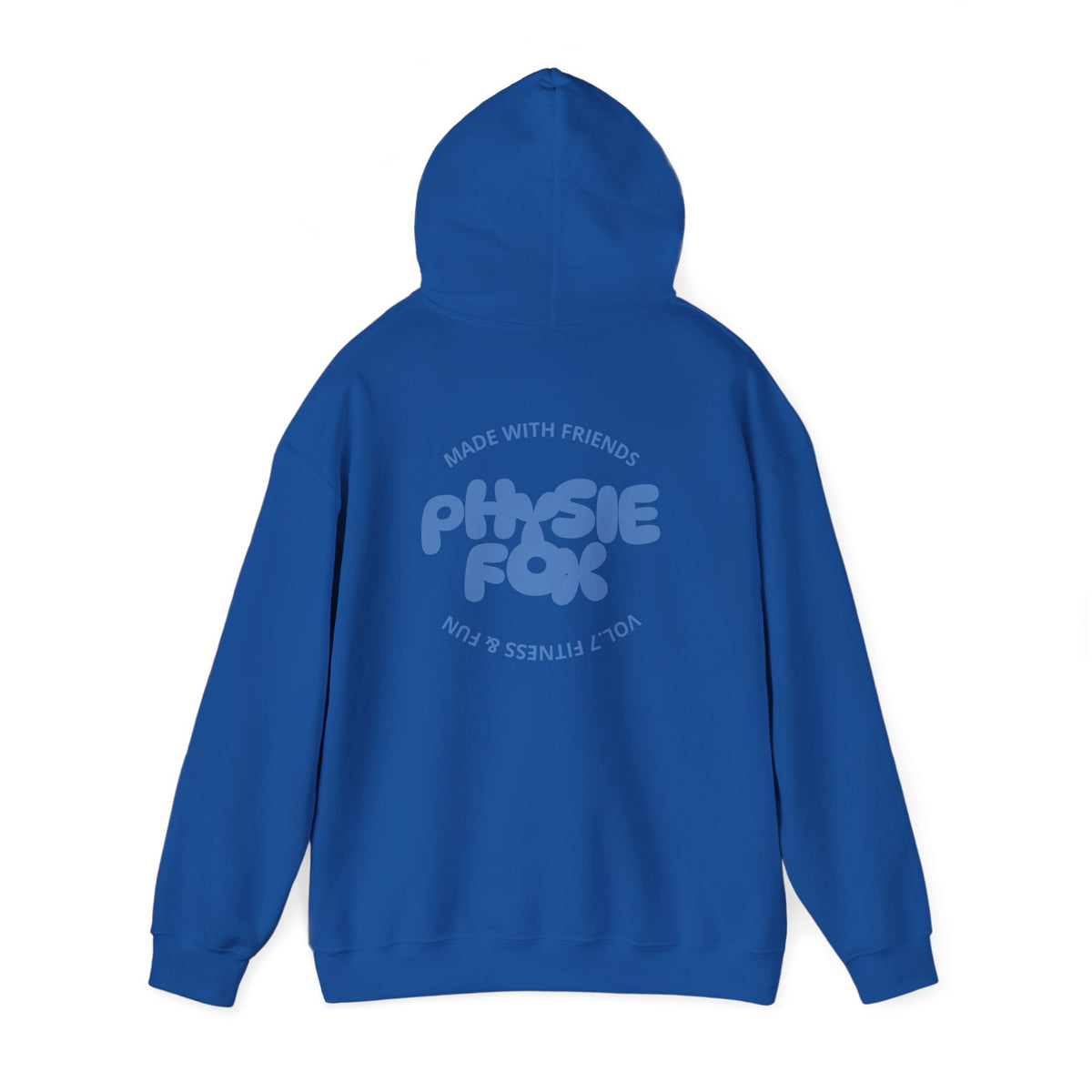 Physie Fox (printed on back) - Unisex Heavy Blend™ Hooded Sweatshirt