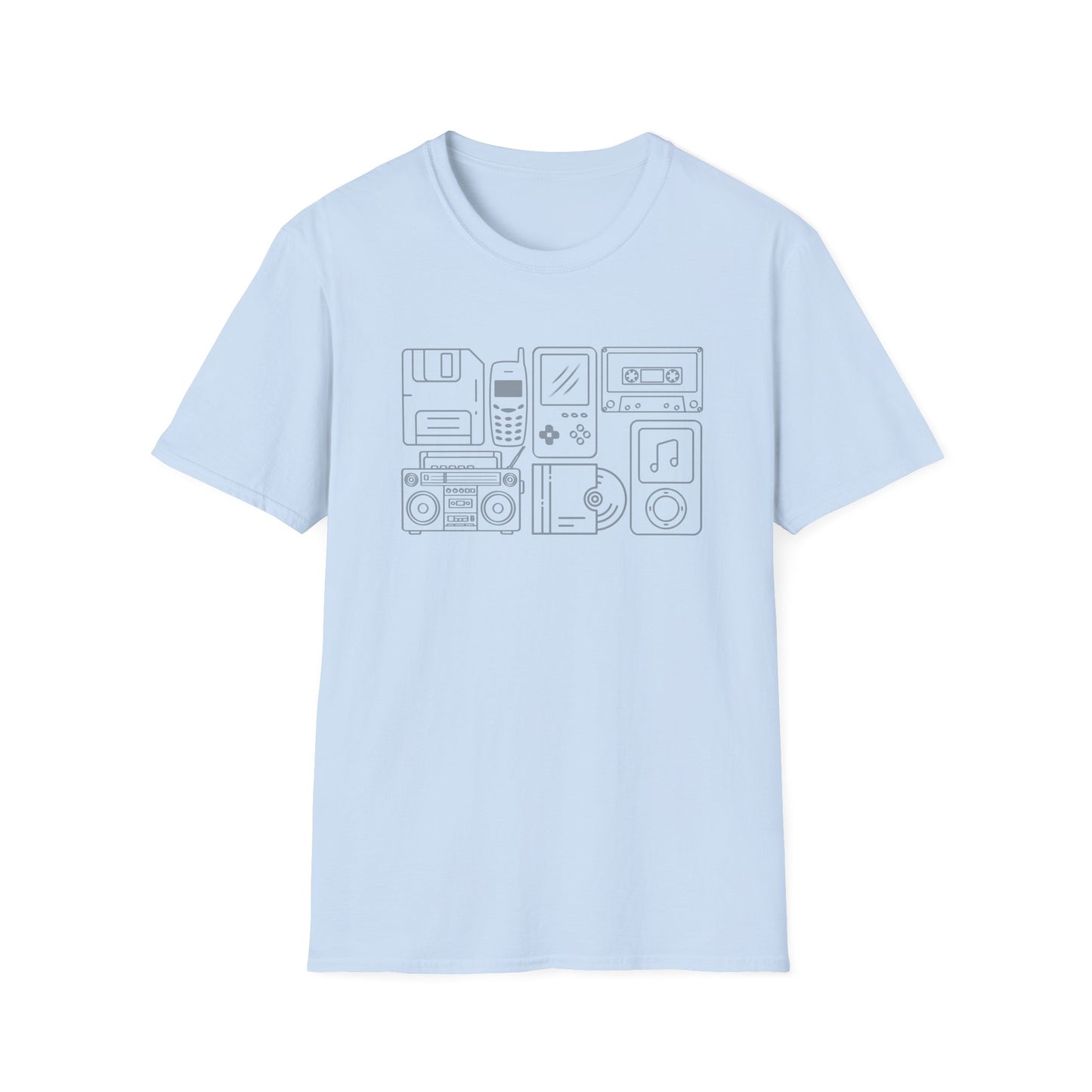 Retro Tech Gear - Unisex Softstyle T-Shirt
