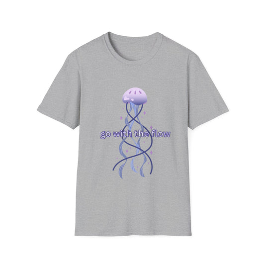 Go with the flow - Unisex Softstyle T-Shirt