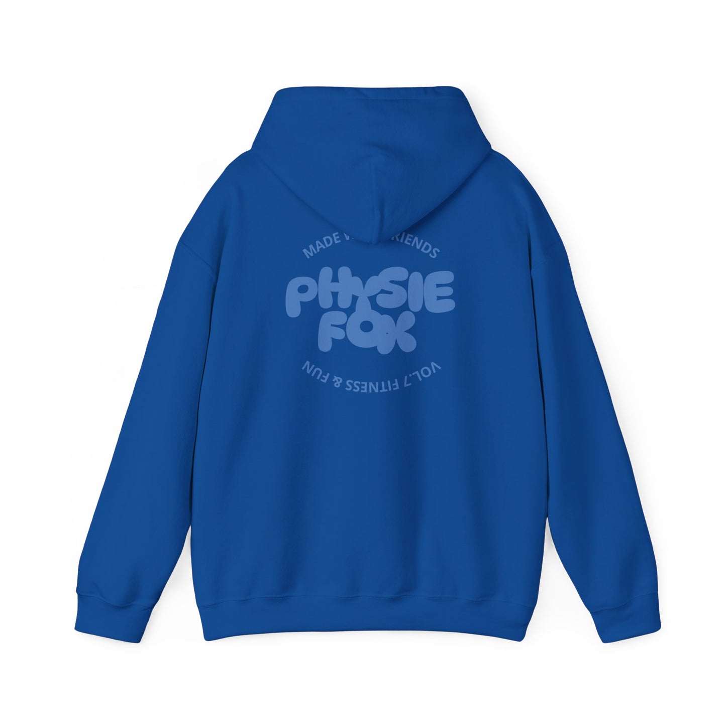 Physie Fox (printed on back) - Unisex Heavy Blend™ Hooded Sweatshirt