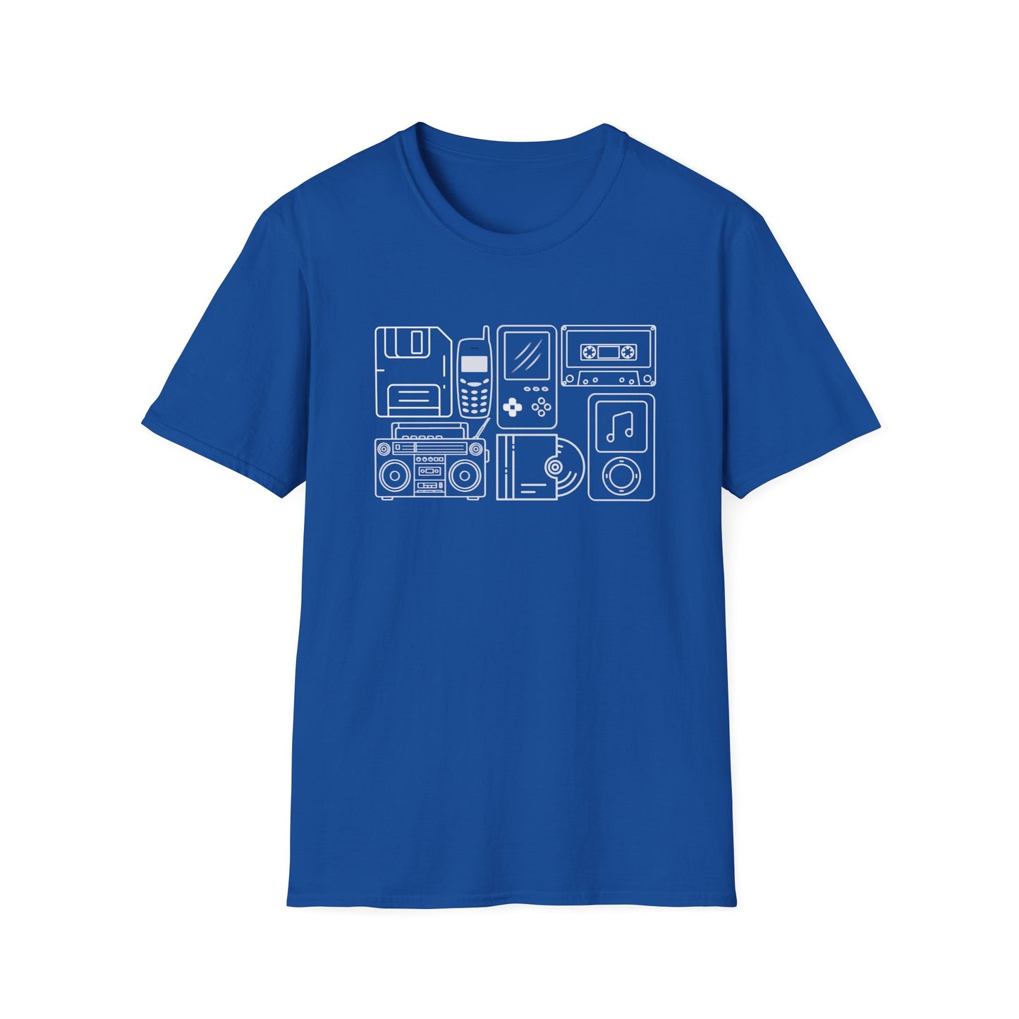 Retro Tech Gear - Unisex Softstyle T-Shirt