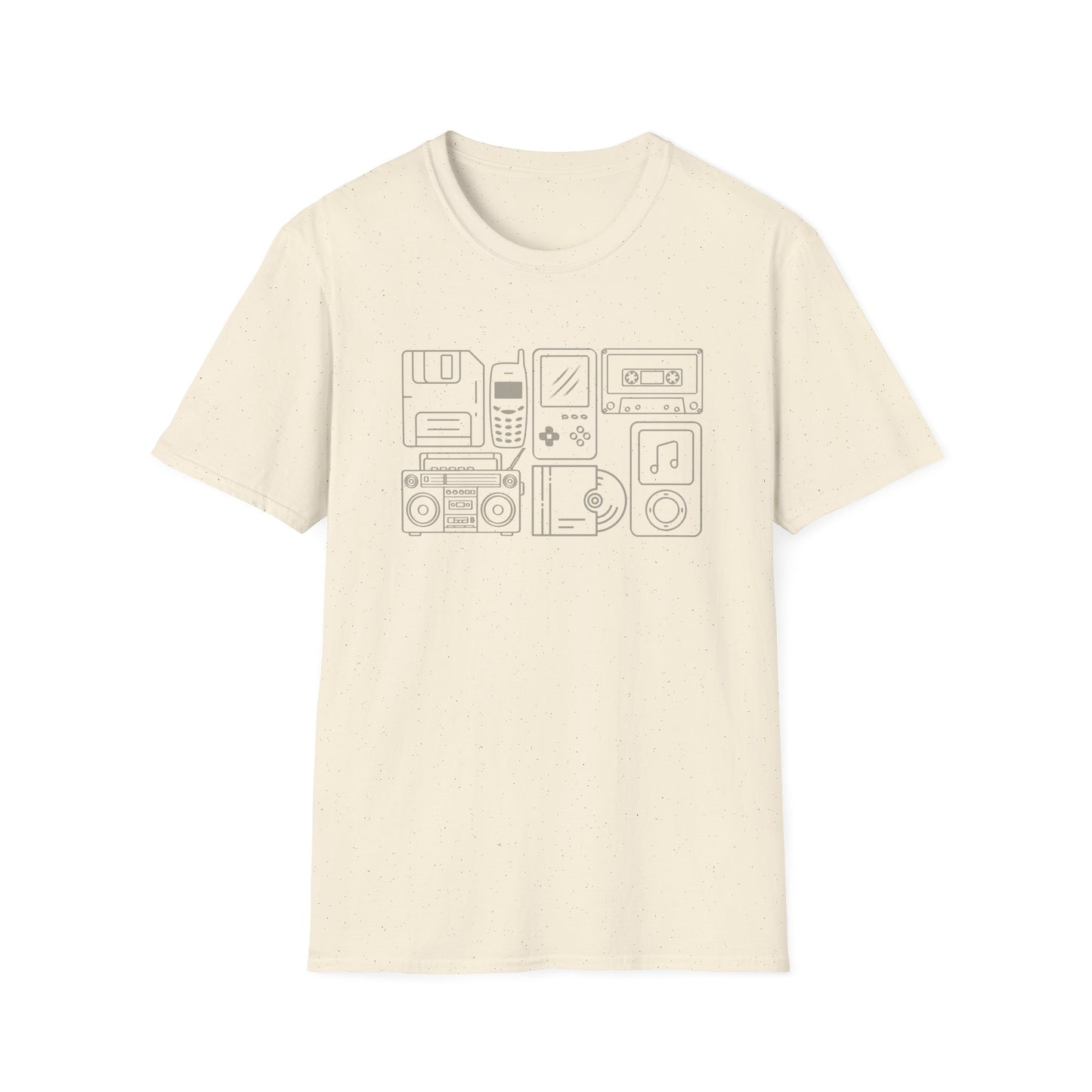 Retro Tech Gear - Unisex Softstyle T-Shirt