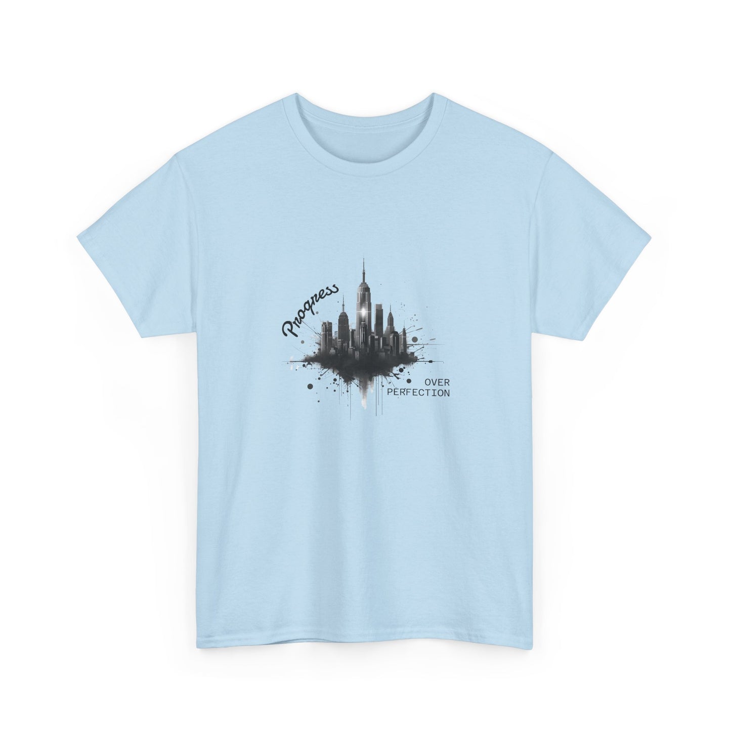 Progress over perfection - Unisex Heavy Cotton Tee