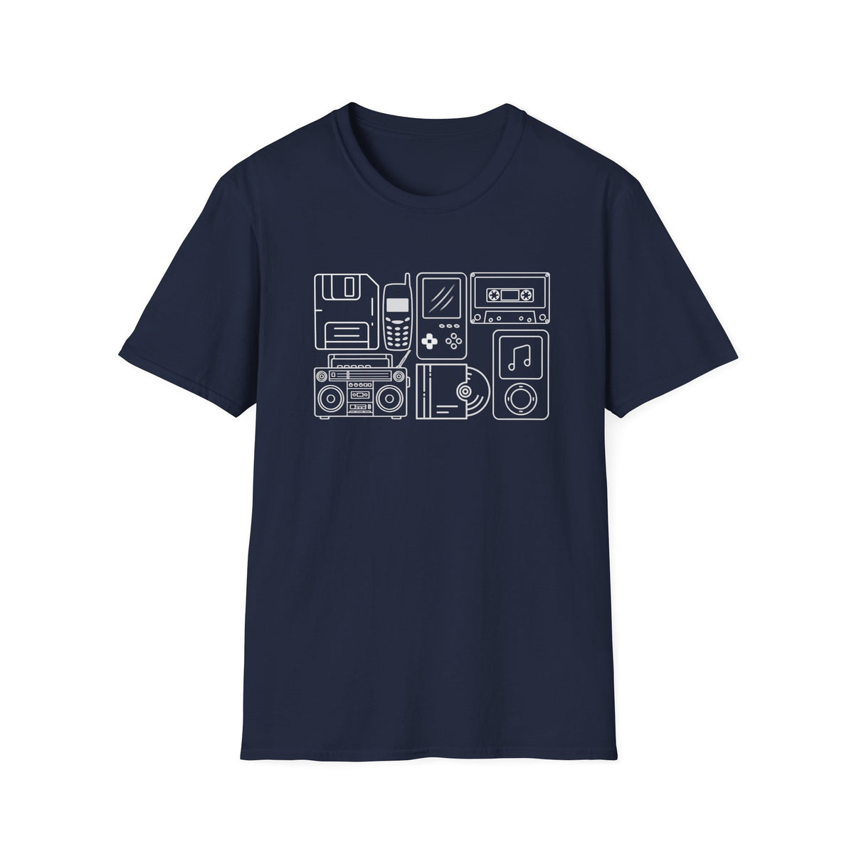 Retro Tech Gear - Unisex Softstyle T-Shirt