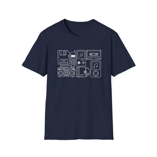 Retro Tech Gear - Unisex Softstyle T-Shirt