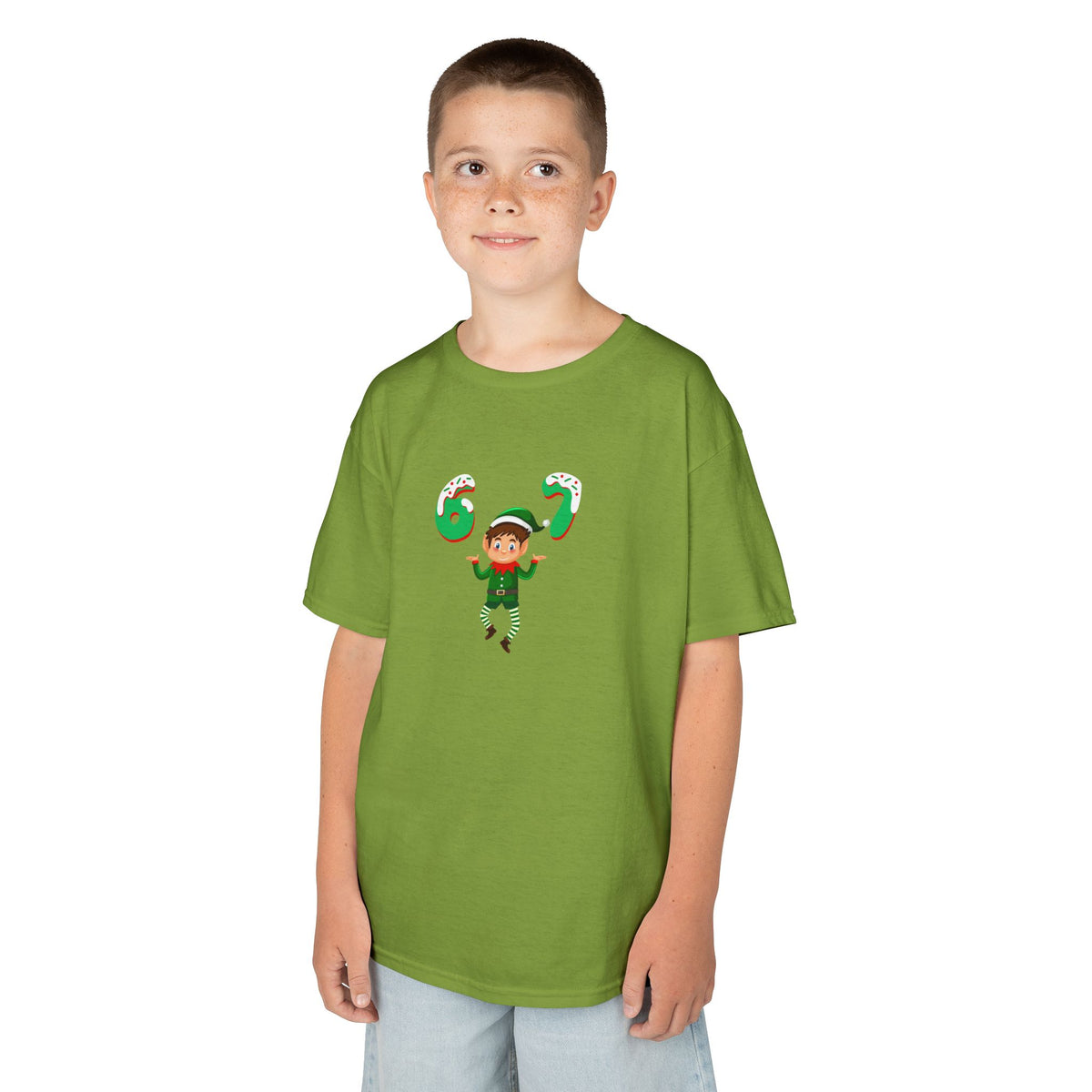 Elf 6-7 - Youth/Kids Heavy Cotton Tee