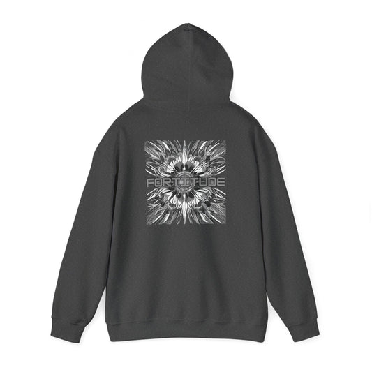 Fortitude (printed on back) - Statement Graphic - Unisex Heavy Blend™ Hooded Sweatshirt