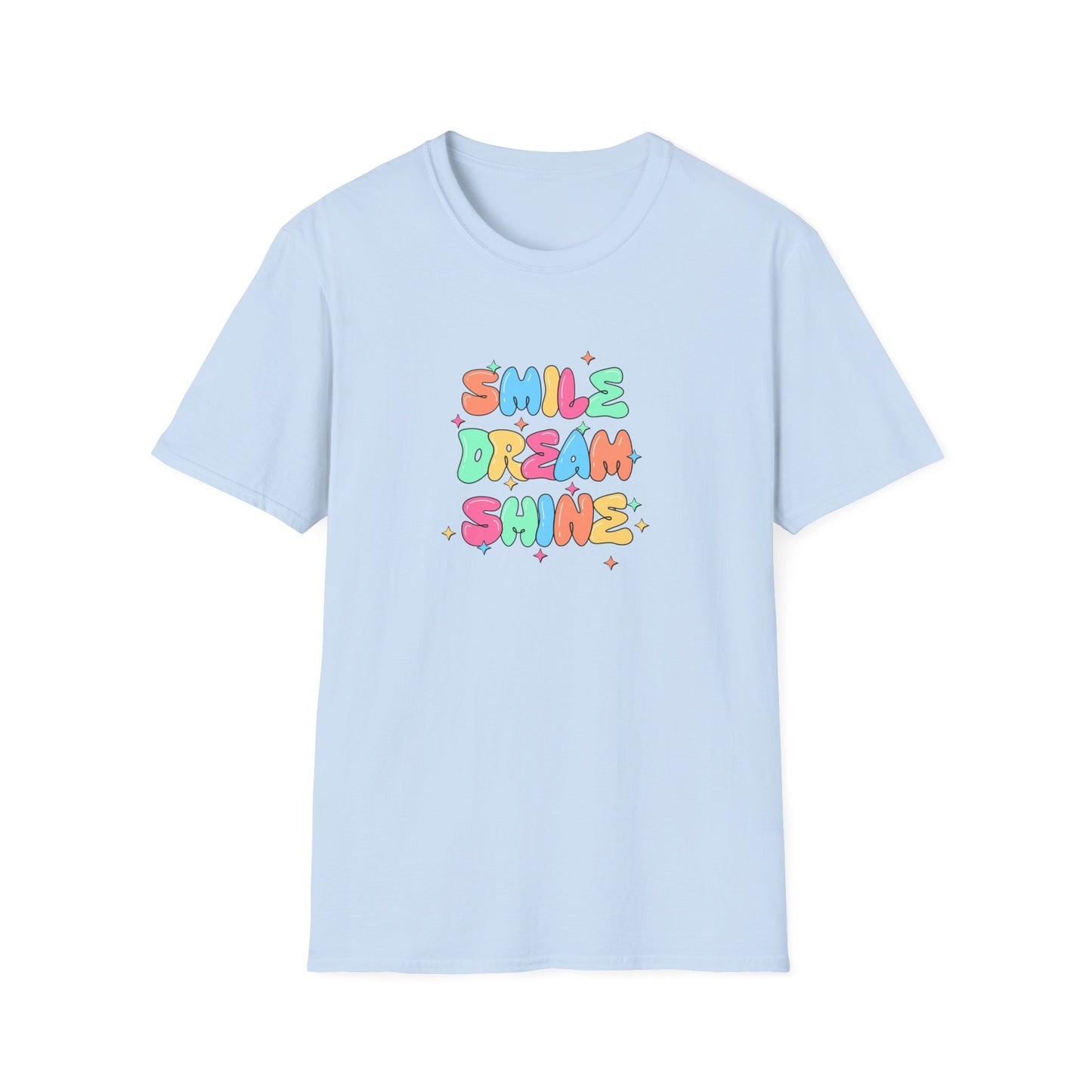 Smile Dream Shine - Unisex Softstyle T-Shirt