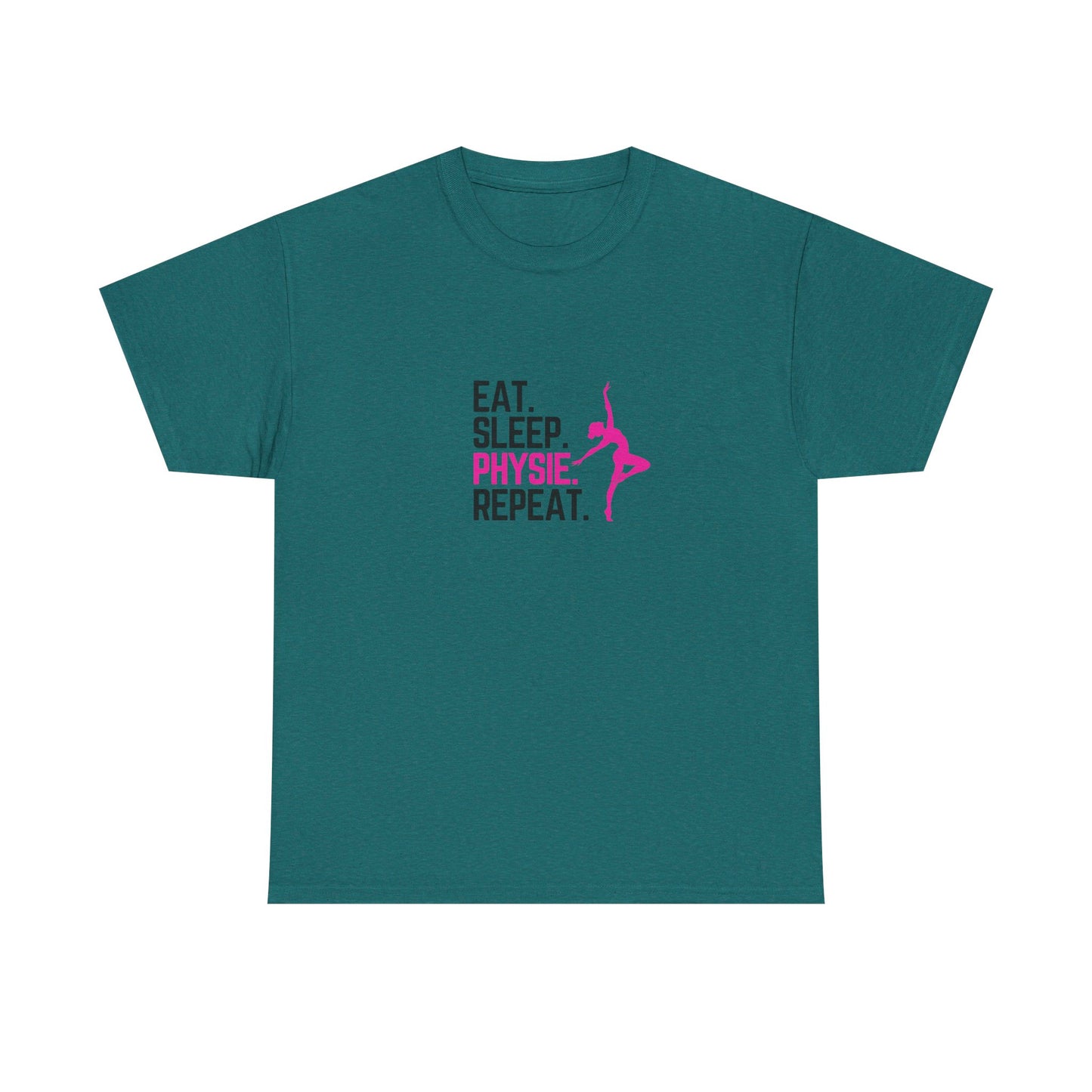 Eat Sleep Physie Repeat - Unisex Heavy Cotton Tee
