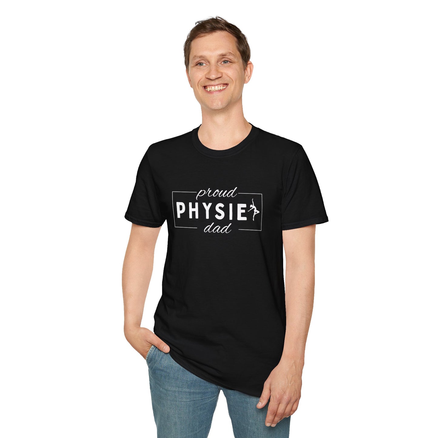 Proud Physie Dad - Softstyle T-Shirt