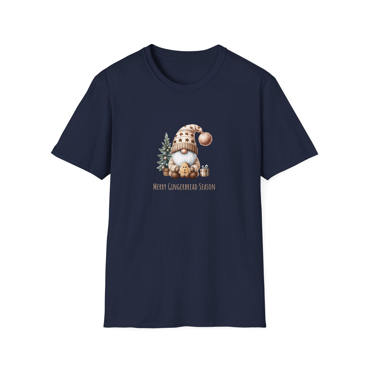 Merry Gingerbread Season - Unisex Softstyle T-Shirt
