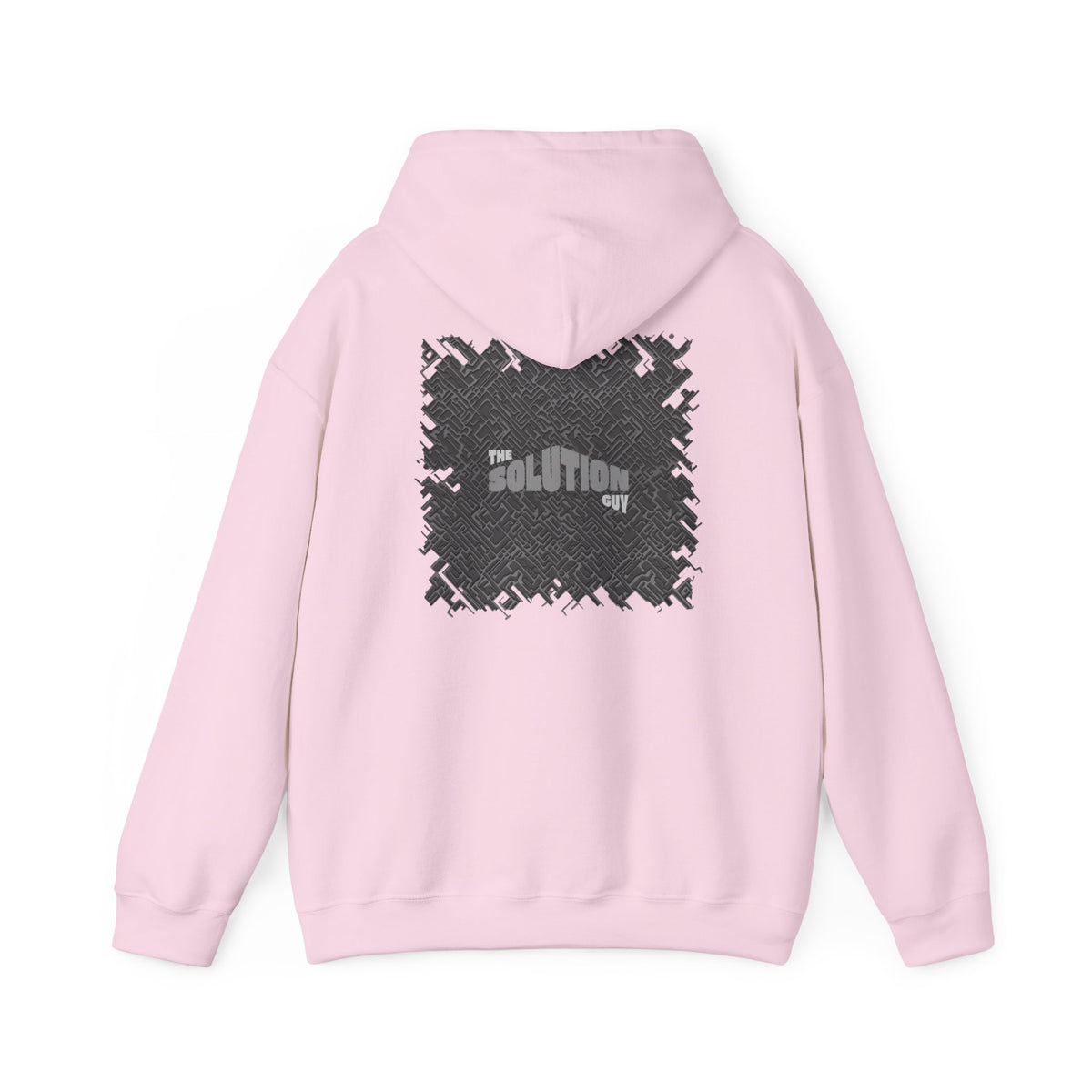 The Solution Guy (printed on back) - Modern Vibes - Unisex Heavy Blend™ Hooded Sweatshirt