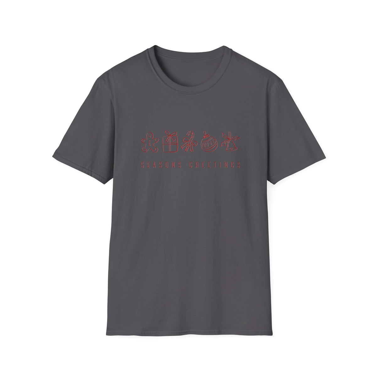 Christmas Sketches - Unisex Softstyle T-Shirt