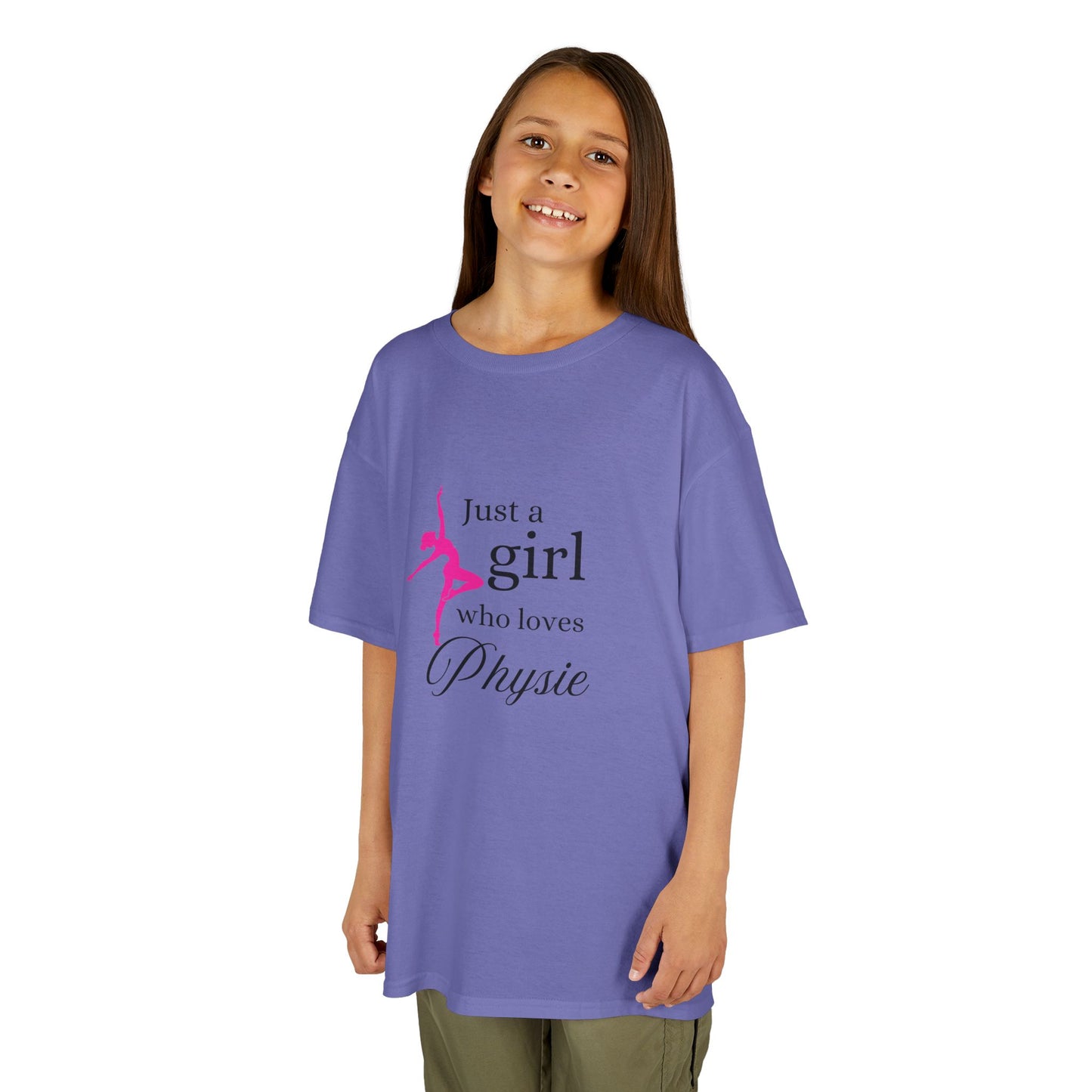 Just a girl who loves Physie - Kids Heavy Cotton™ Tee