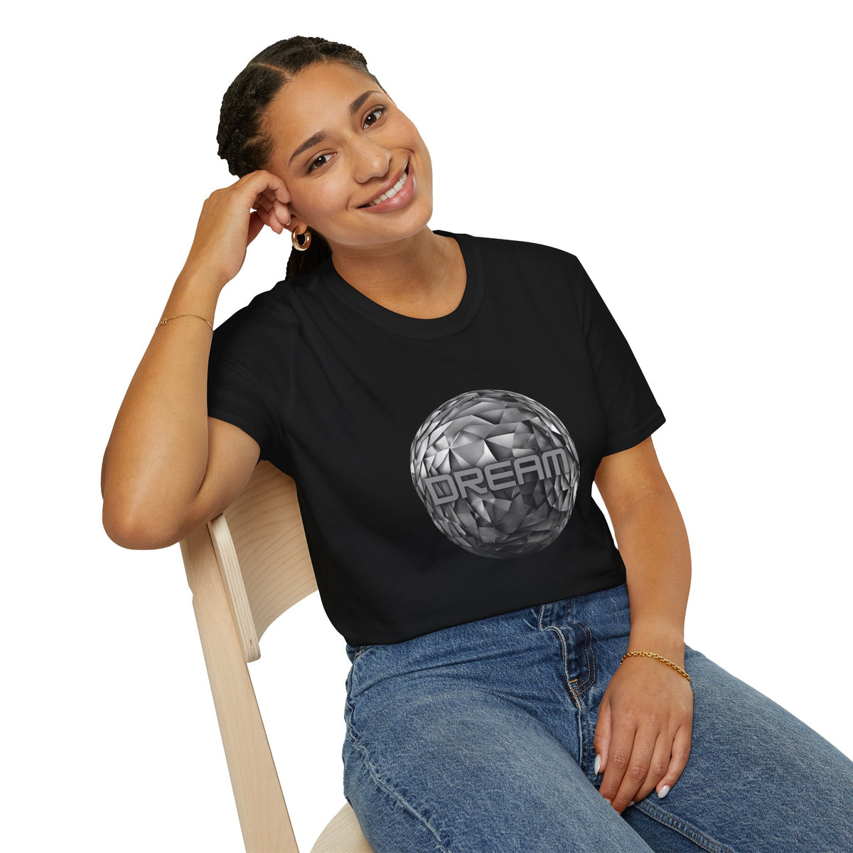 Dream ball - Statement Graphic - Unisex Softstyle T-Shirt