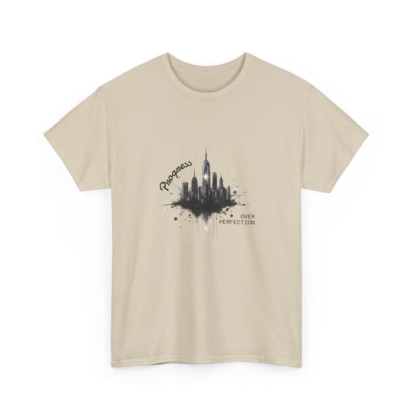 Progress over perfection - Unisex Heavy Cotton Tee