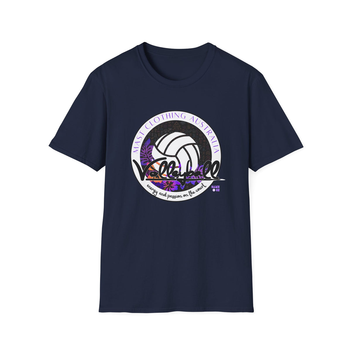 Volleyball graphic - Unisex Softstyle T-Shirt