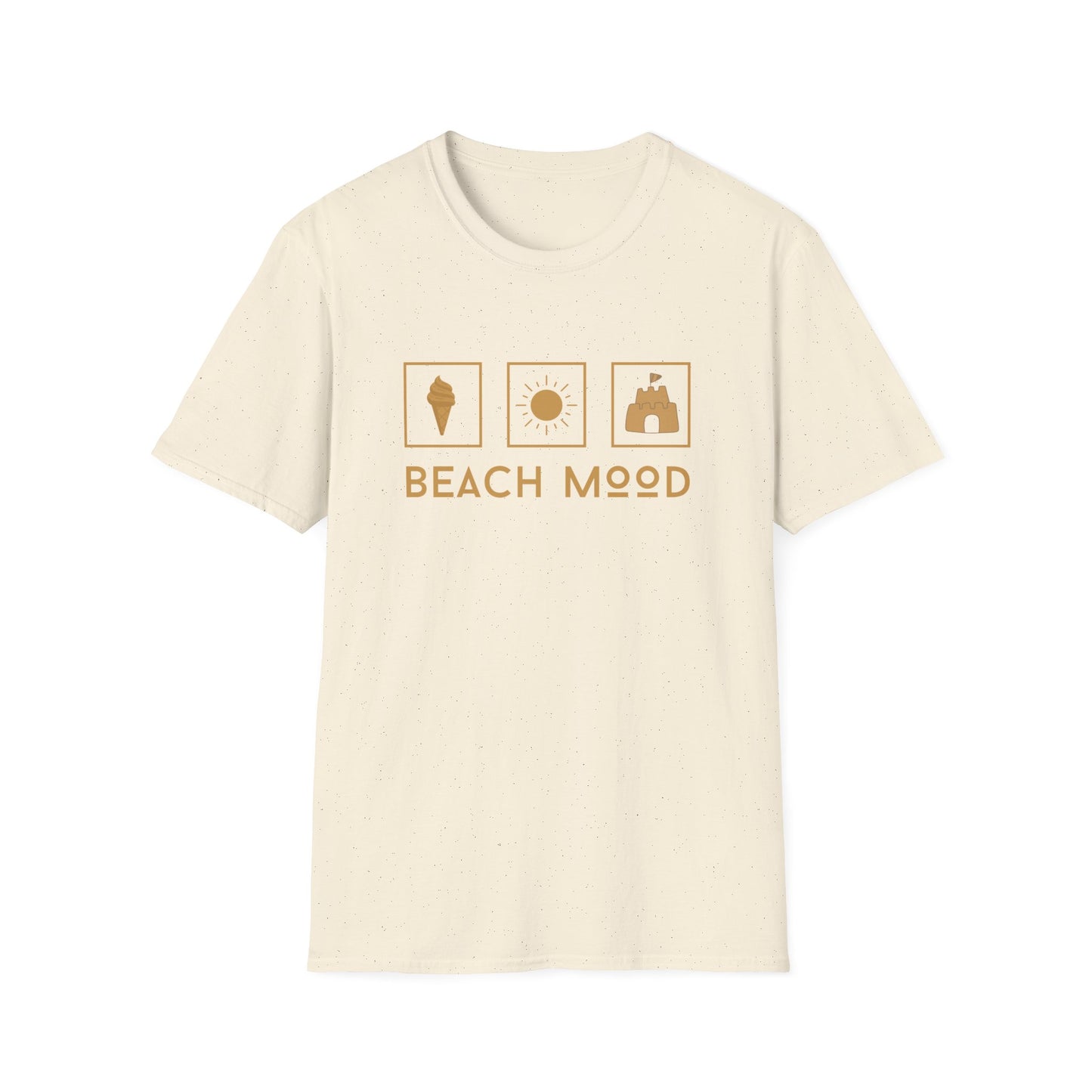 Beach Mood (sand) - Statement graphic - Unisex Softstyle T-Shirt