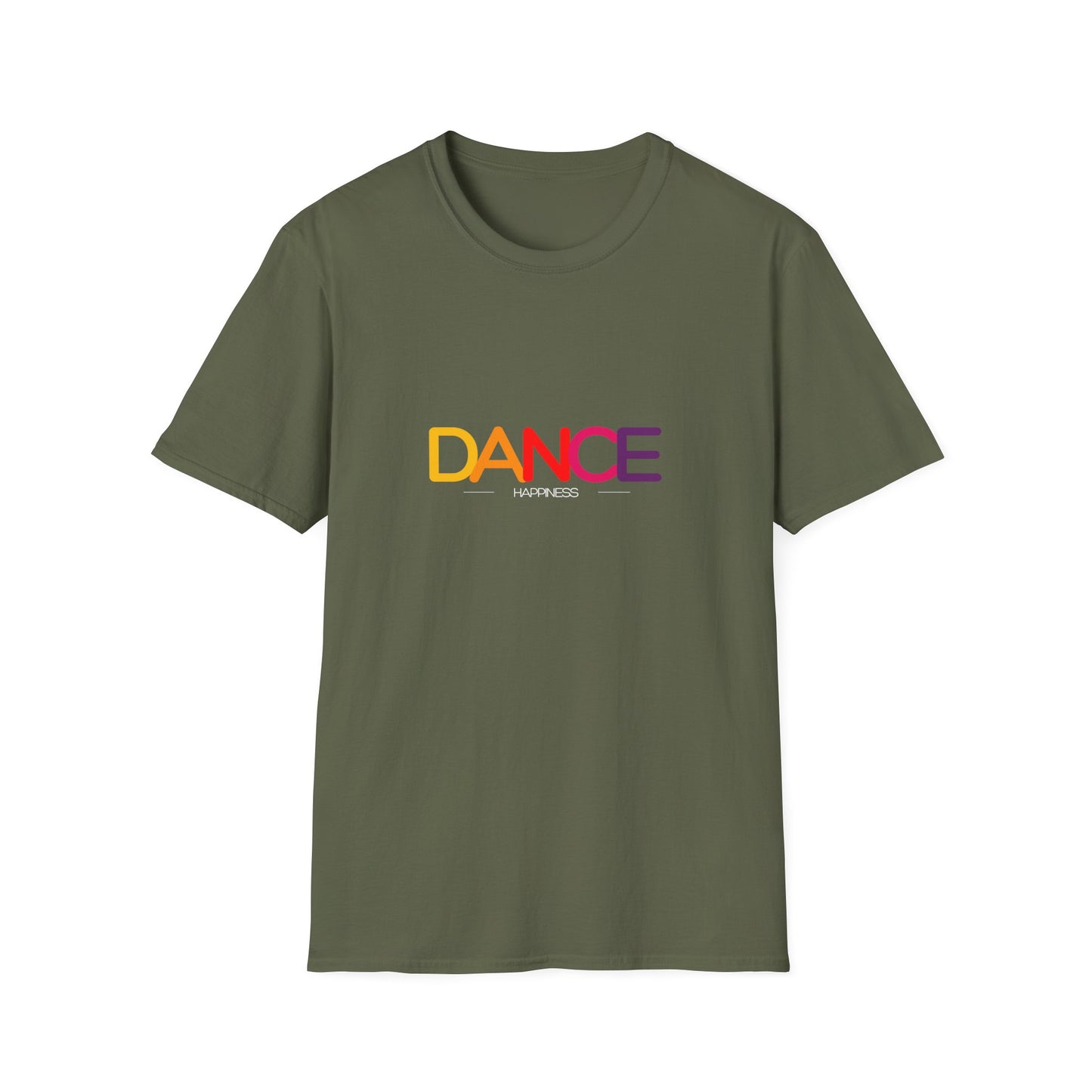 Dance =.happiness - Unisex Softstyle T-Shirt